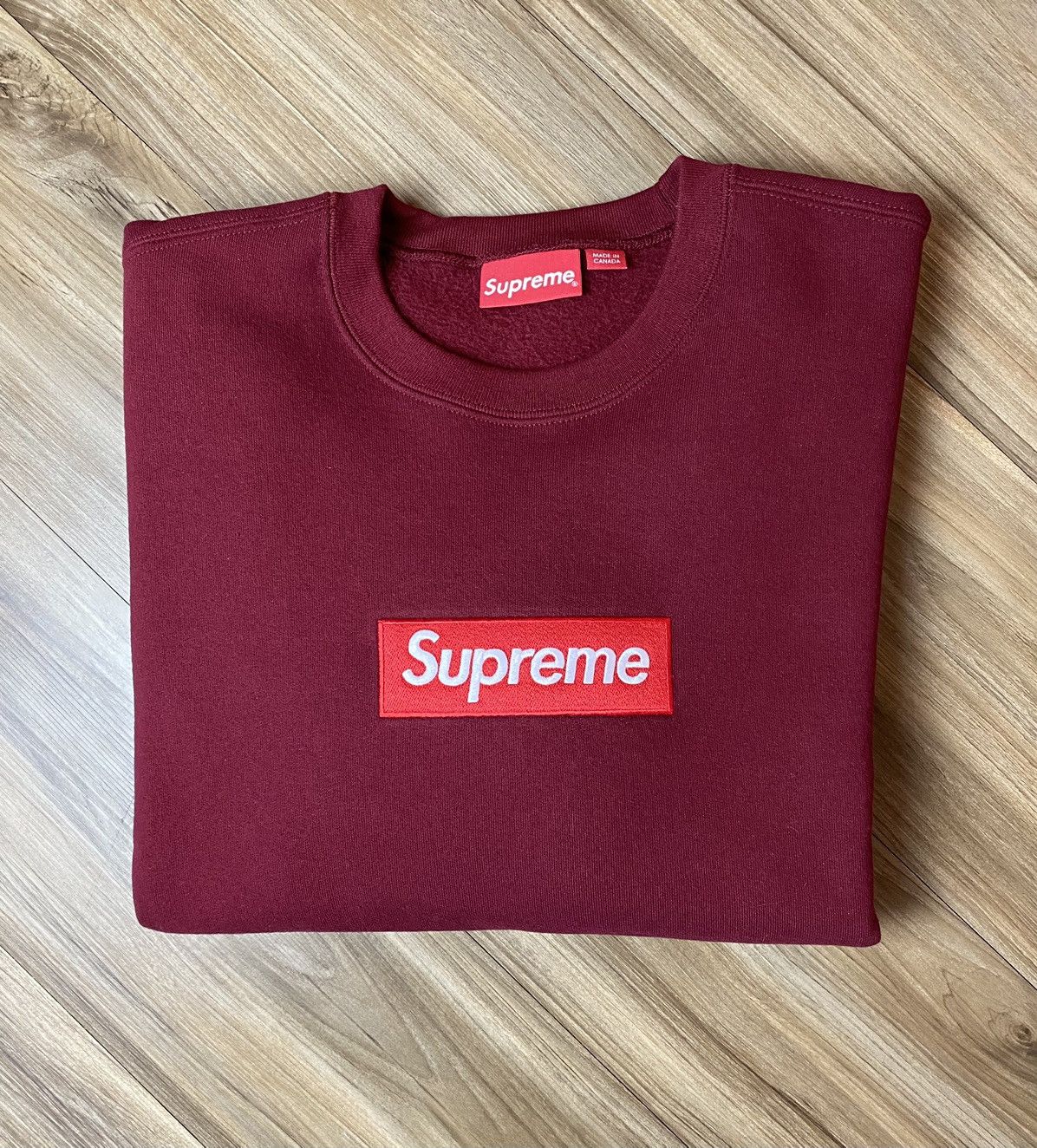 Supreme Supreme Box Logo Crewneck Size US M / EU 48-50 / 2 - 1 Thumbnail