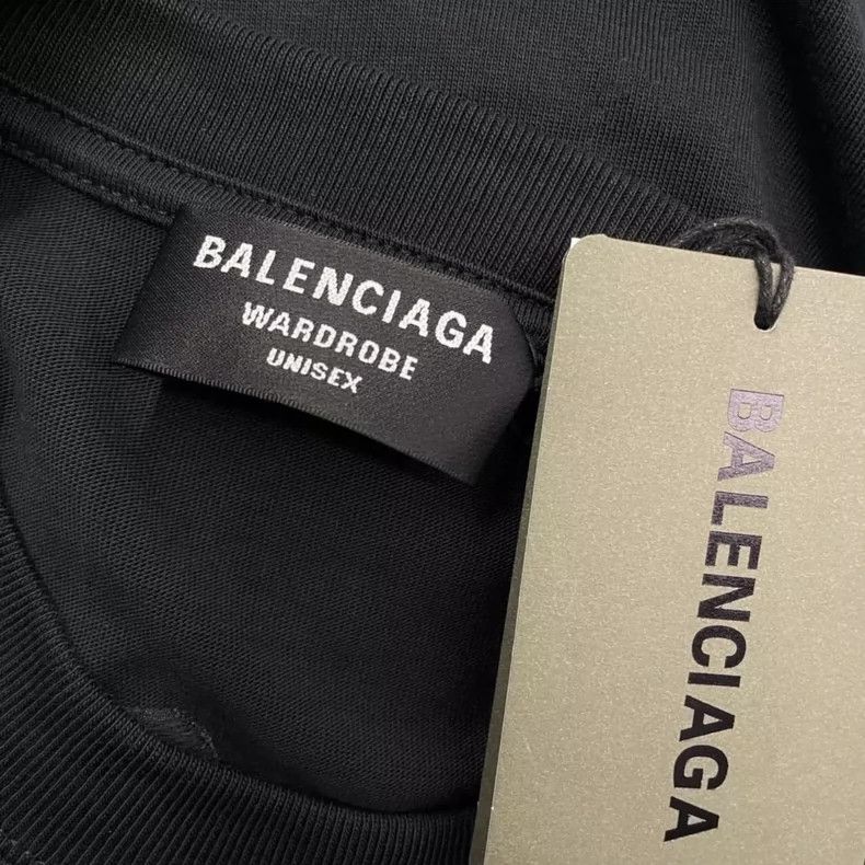 Balenciaga Balenciaga Melting Smile Printed Short Sleeve Size US M / EU 48-50 / 2 - 5 Thumbnail