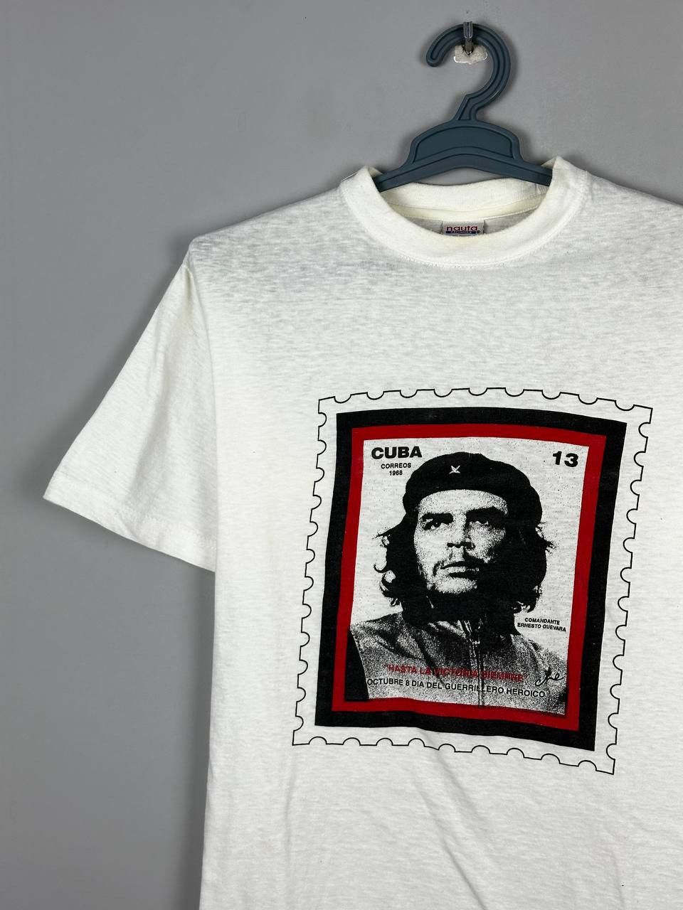 Vintage Vintage Che Guevara Postmark White Tee Size US M / EU 48-50 / 2 - 3 Thumbnail