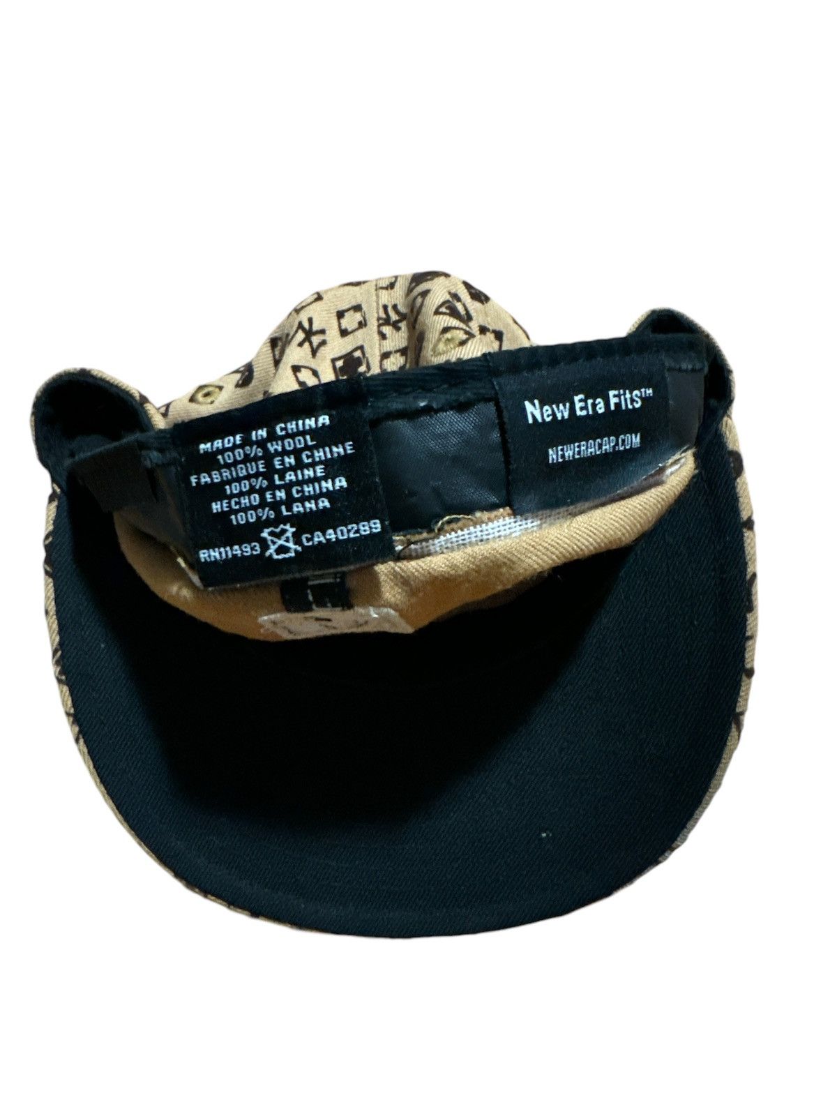 New Era × New York Yankees Vintage 90s NY New Era Monogram Size ONE SIZE - 9 Thumbnail