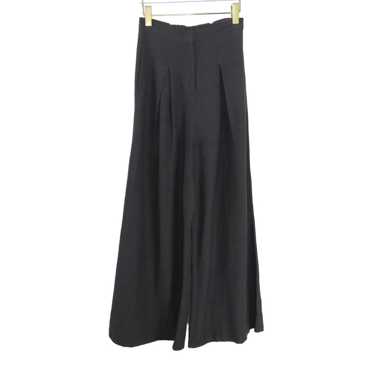 Anthropologie Anthro Six Crisp Days Gray High Rise Wide Leg Pants Small Size 27" / US 4 / IT 40 - 3 Thumbnail