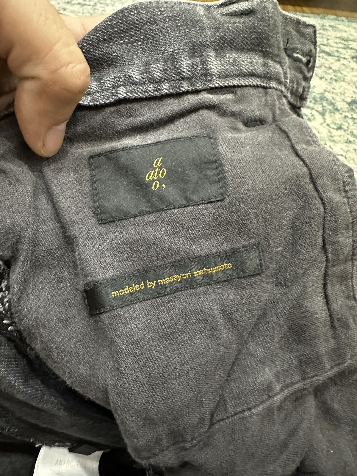 ato Aatoo Modeled By Masayori Matsumo Hybrid Zipper Flared Denim Size US 32 / EU 48 - 16 Thumbnail