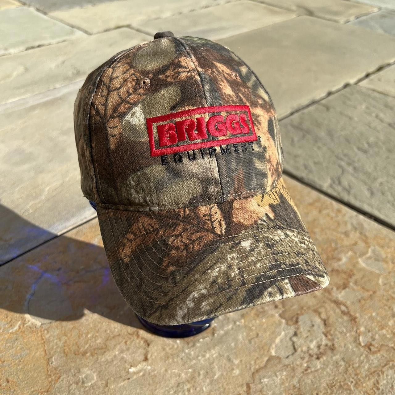 Canvas RealTree Rare Pattern Woodland Camo Strapback Hat