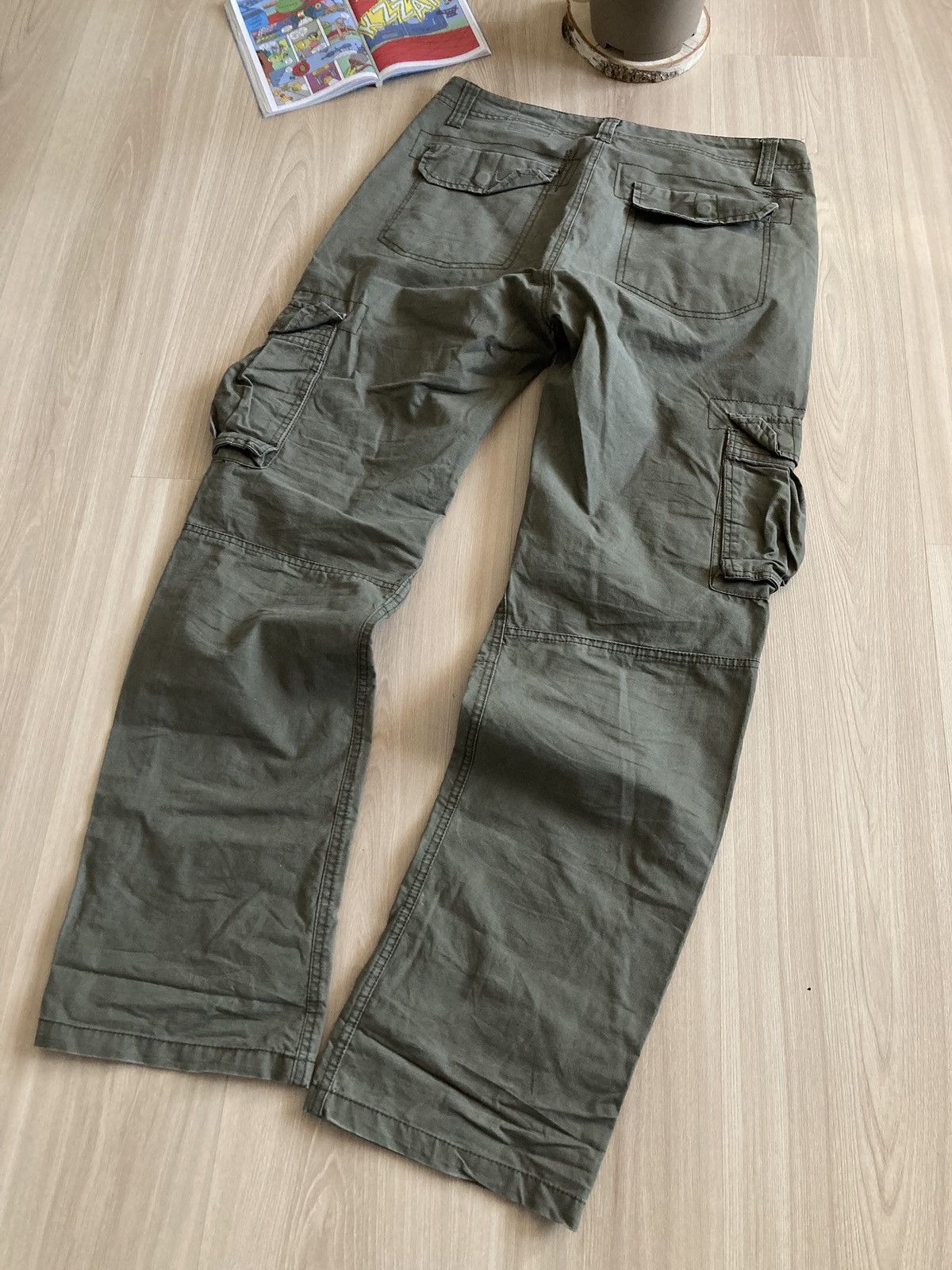Vintage Vintage Cargo Military Pants Japanese Style 00s Size US 34 / EU 50 - 3 Thumbnail