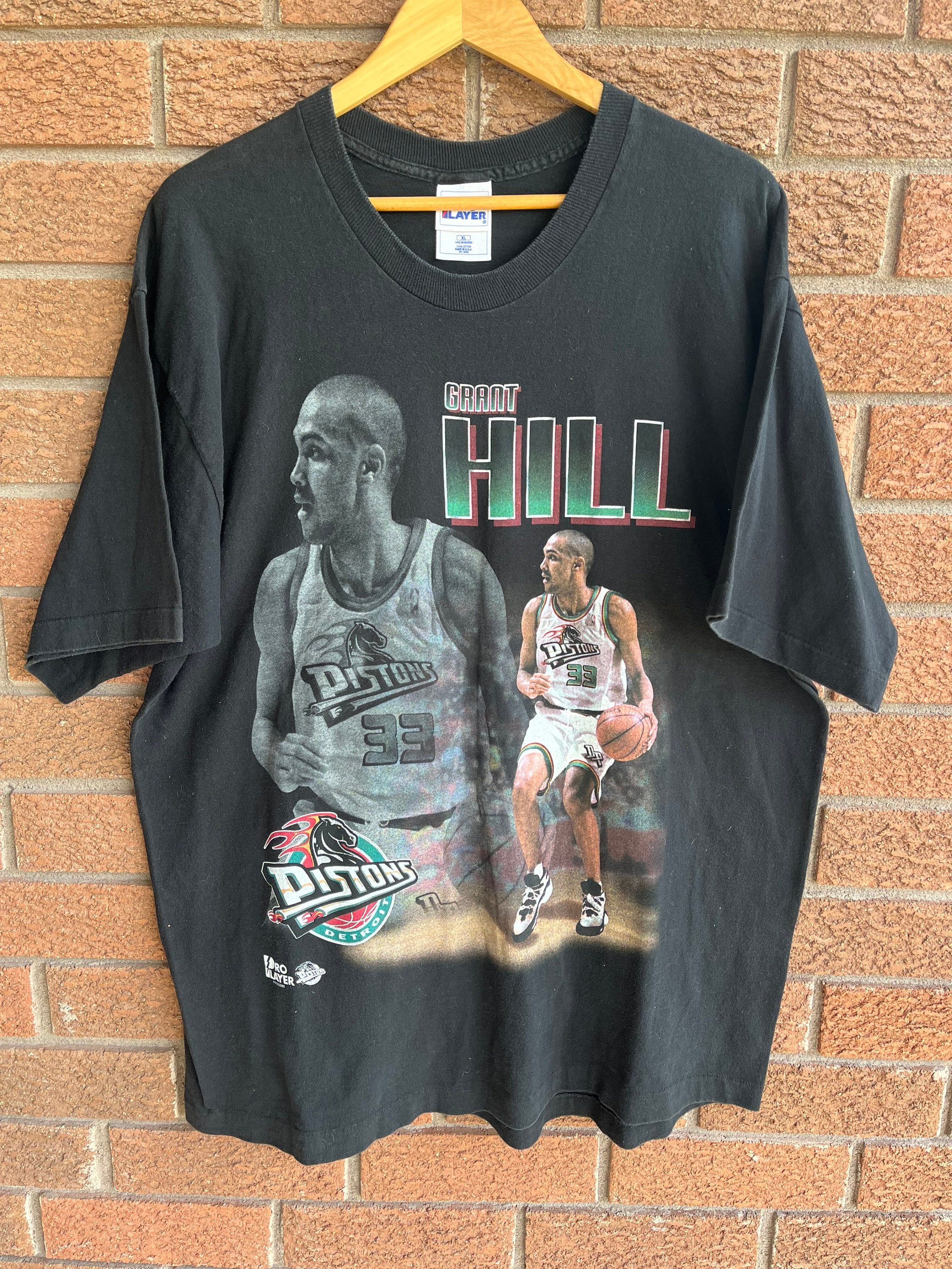 Pro Player Vintage Grant Hill Detroit Pistons NBA Proplayer Tshirt Size US XL / EU 56 / 4 - 1 Thumbnail