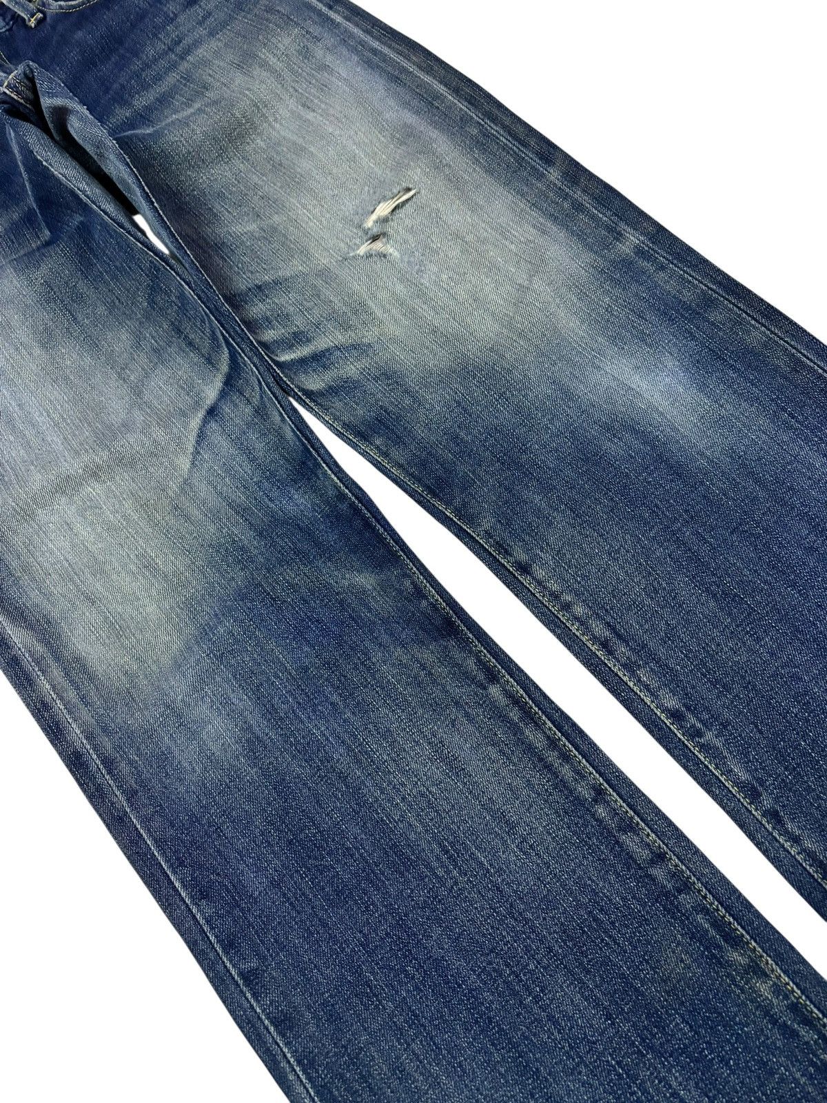 Levi's Vtg 90s Levi’s 505 Distressed Jeans Size US 32 / EU 48 - 3 Thumbnail