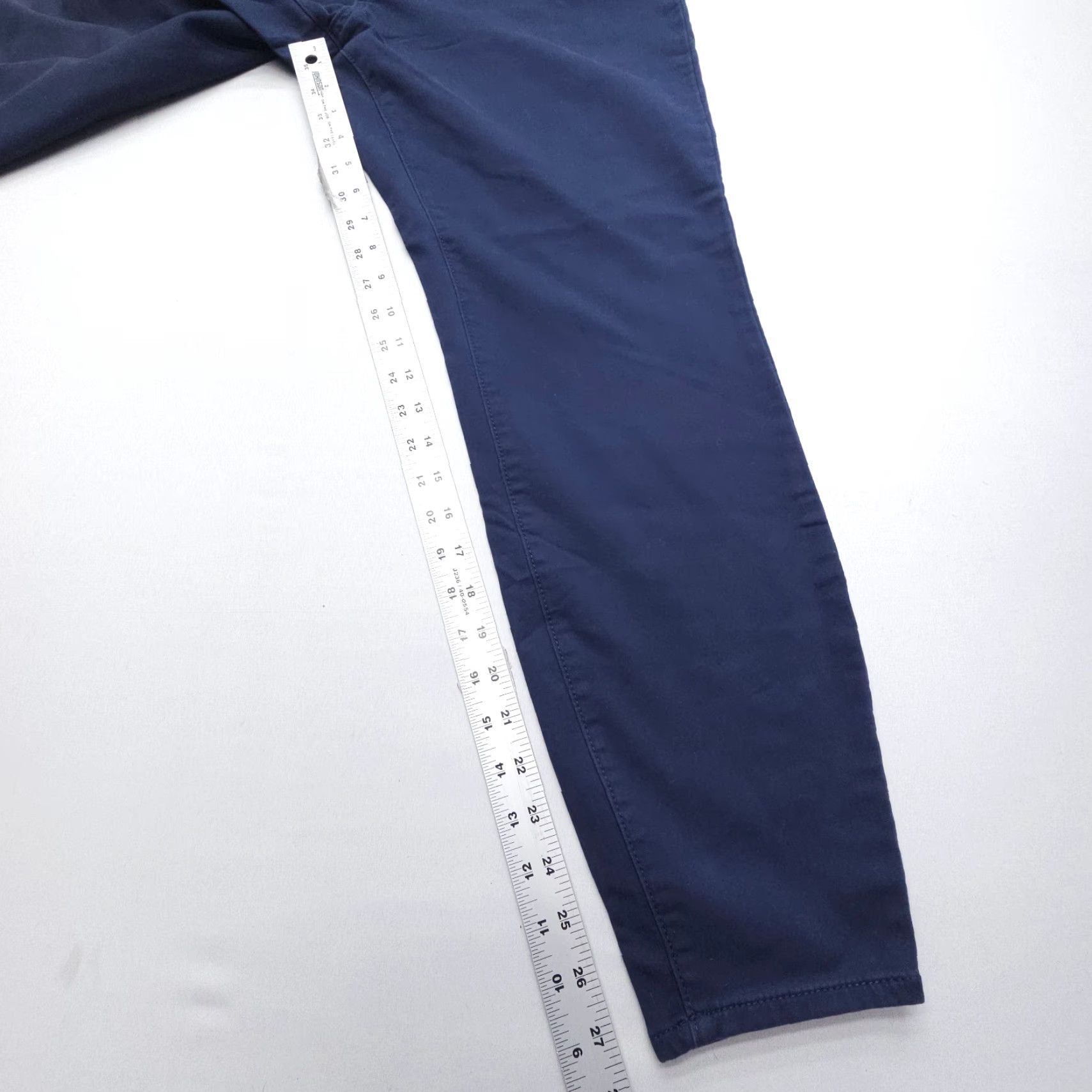 Gap GAP Stretch Skinny Chino Pants Womens 14 Blue Cotton Stretch NWT Casual Travel Skinny City/Chino Pants Womens 14 Blue Cotton Stretch NWT Size 36" / US 14 / IT 50 - 4 Thumbnail