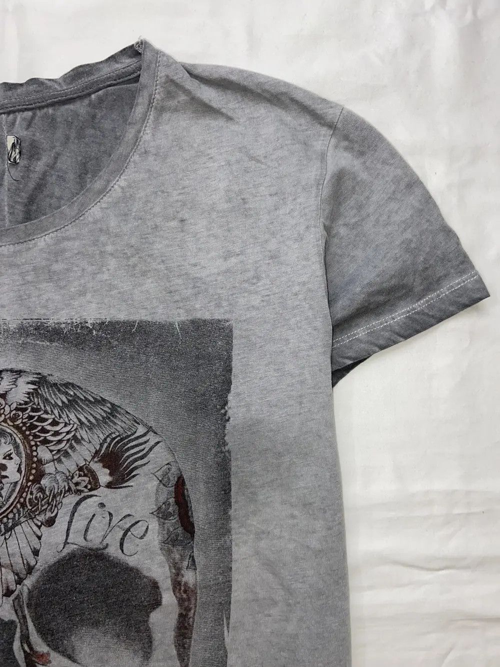 Affliction VINTAGE SKULLS Y2K TEE T SHIRT AFFLICTION JAPANESE SKATE Size US M / EU 48-50 / 2 - 11 Thumbnail