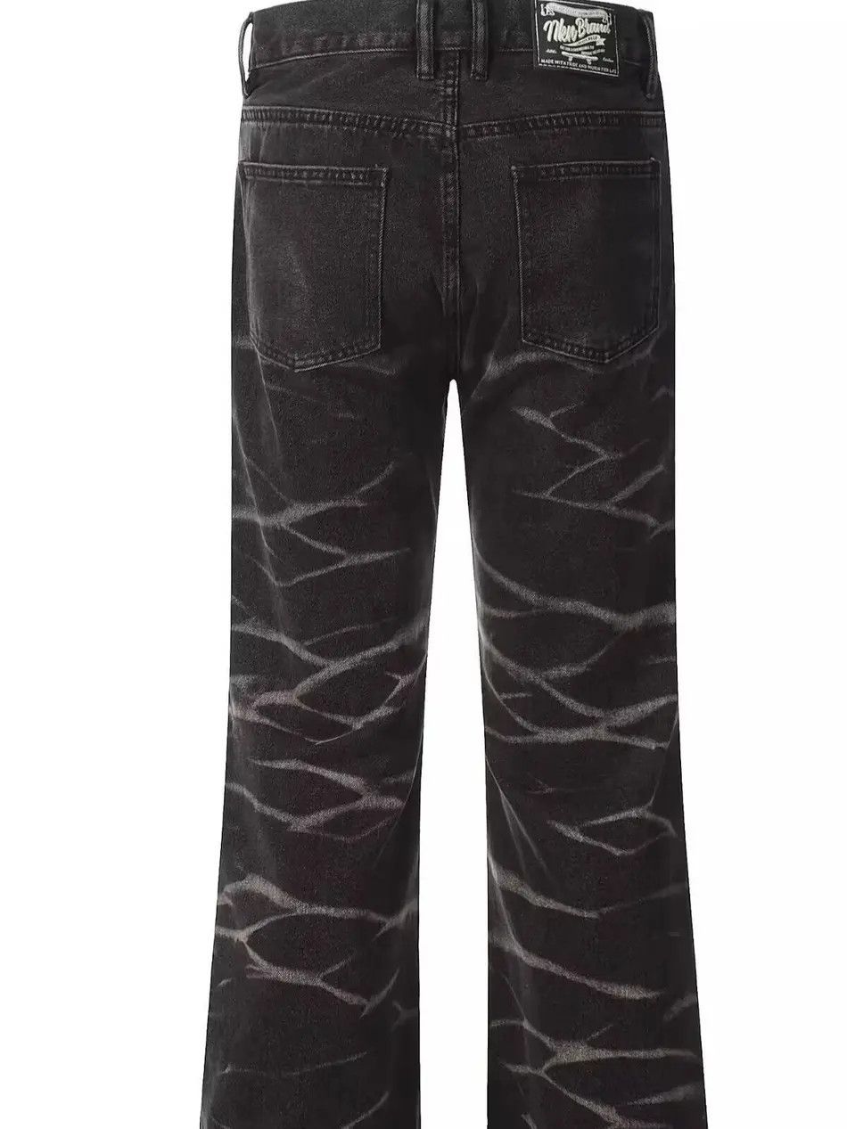 Japanese Brand × Jean Retro straight leg high street wavy jeans Size US 32 / EU 48 - 4 Thumbnail
