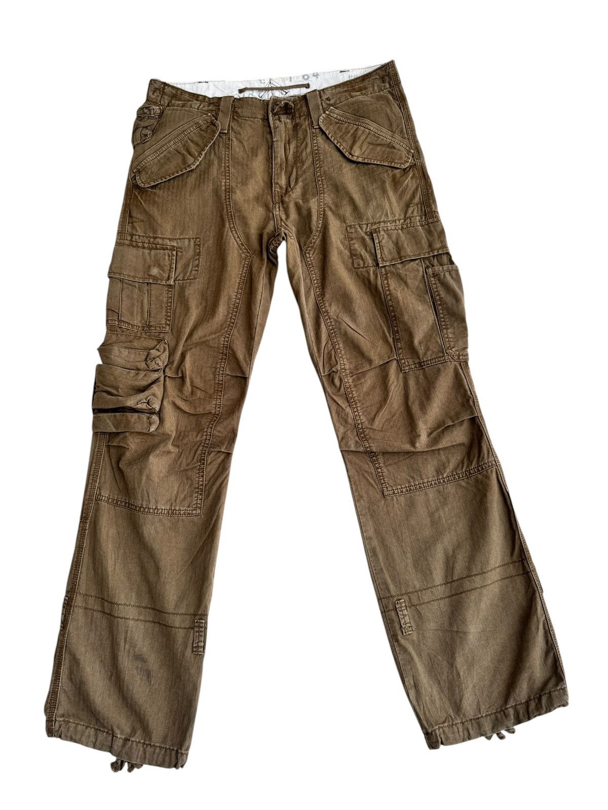Polo Ralph Lauren Vintage Polo Ralph Lauren Multiple Pocket Cargo Pants Size US 34 / EU 50 - 2 Thumbnail