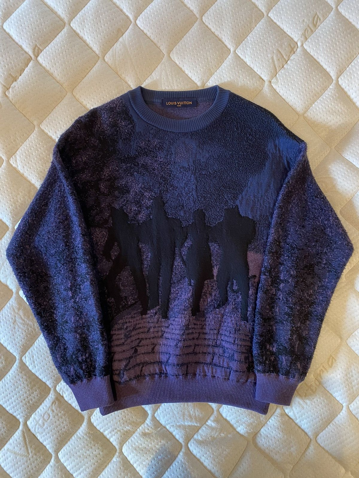 Louis Vuitton Virgil Abloh Wizard of Oz Brick Road Sweater Grailed