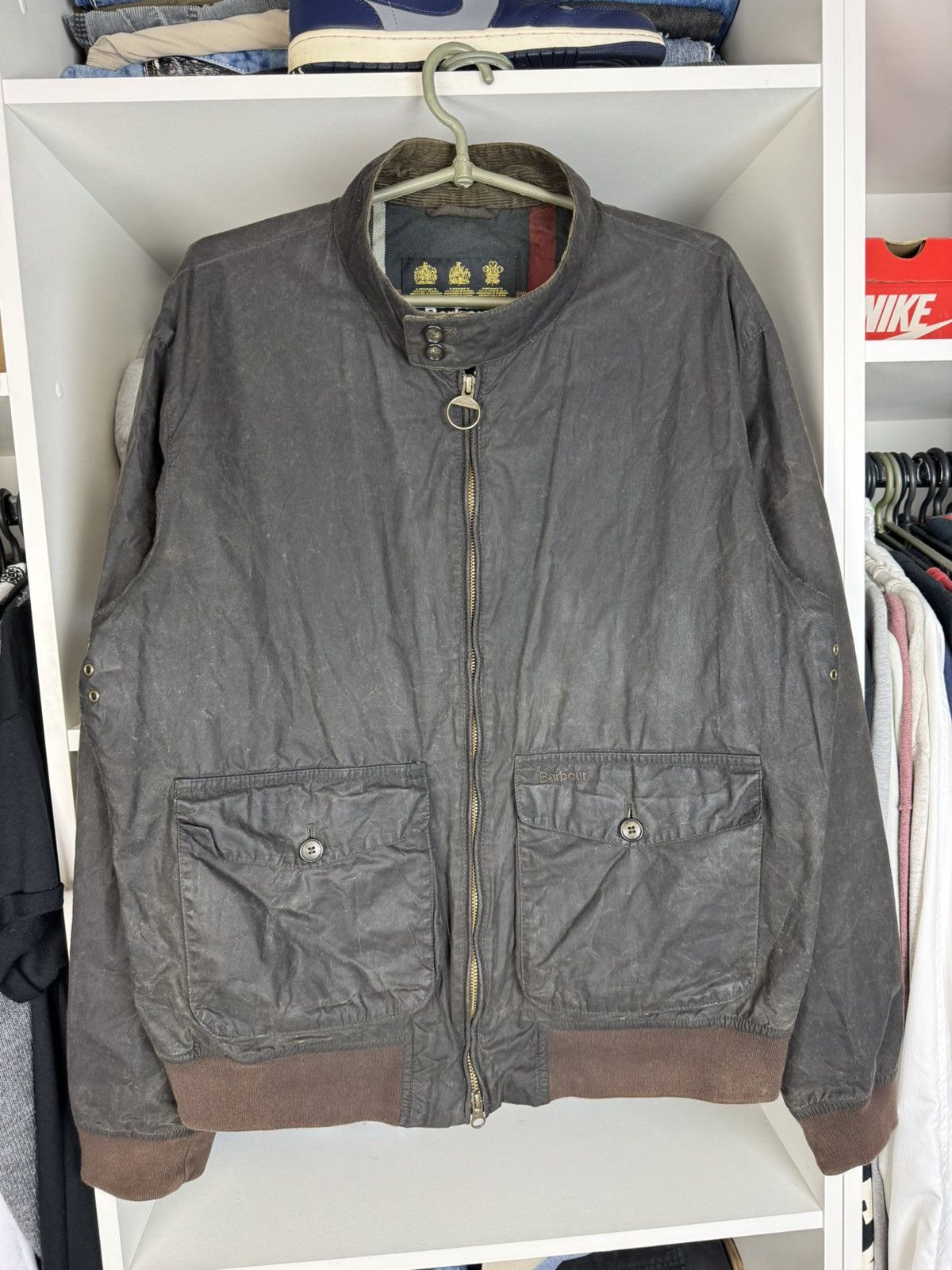 Barbour Barbour Hagart Wax Jacket Size US L / EU 52-54 / 3 - 1 Thumbnail