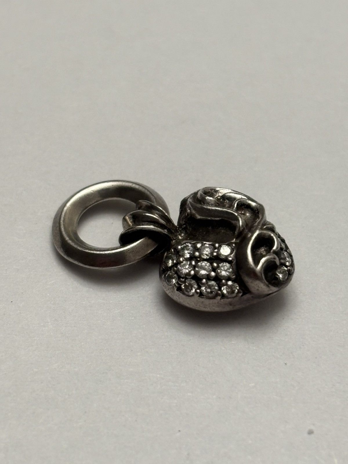 Chrome Hearts Chrome Hearts Pave Factory Set Diamond Heart Pendant Size ONE SIZE - 3 Thumbnail