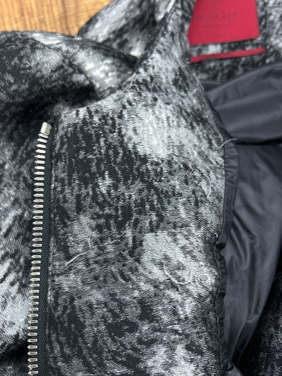 Moncler Moncler Gamme Rouge Vanessa Giaccone Multicolor Wool Coat Size S / US 4 / IT 40 - 15 Thumbnail
