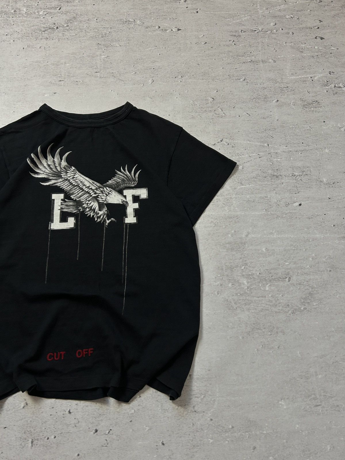 Off-White 💥Off White Virgil Abloh Othello’s Eagle Cut Off Big Logo Tee Size US M / EU 48-50 / 2 - 3 Thumbnail
