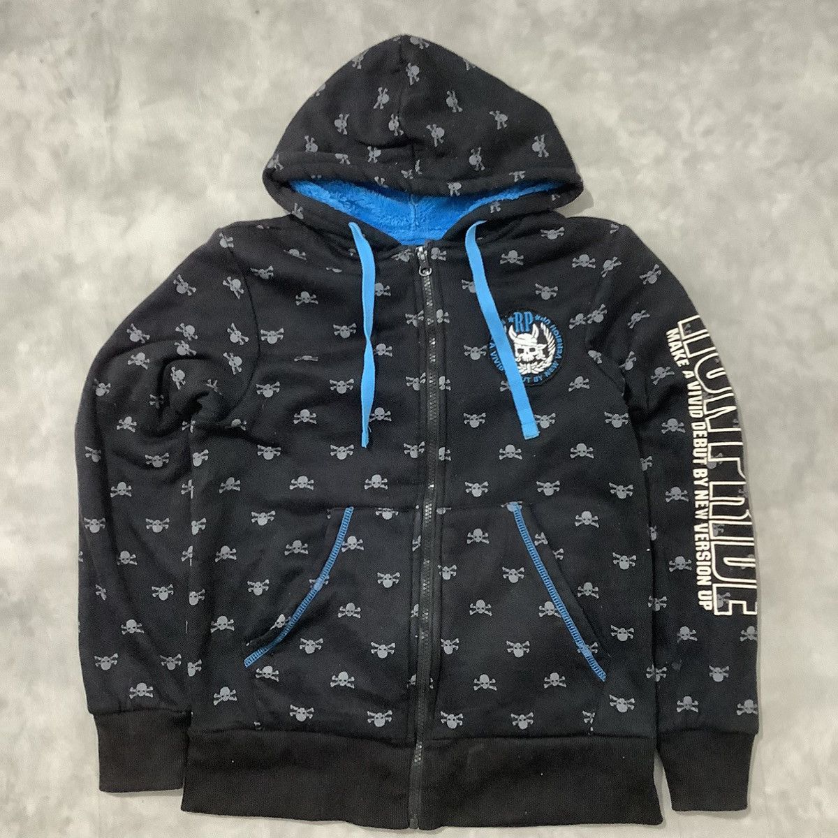 Japanese Brand × Seditionaries Run Pride Skulls Y2K Hoodie Size US M / EU 48-50 / 2 - 1 Thumbnail