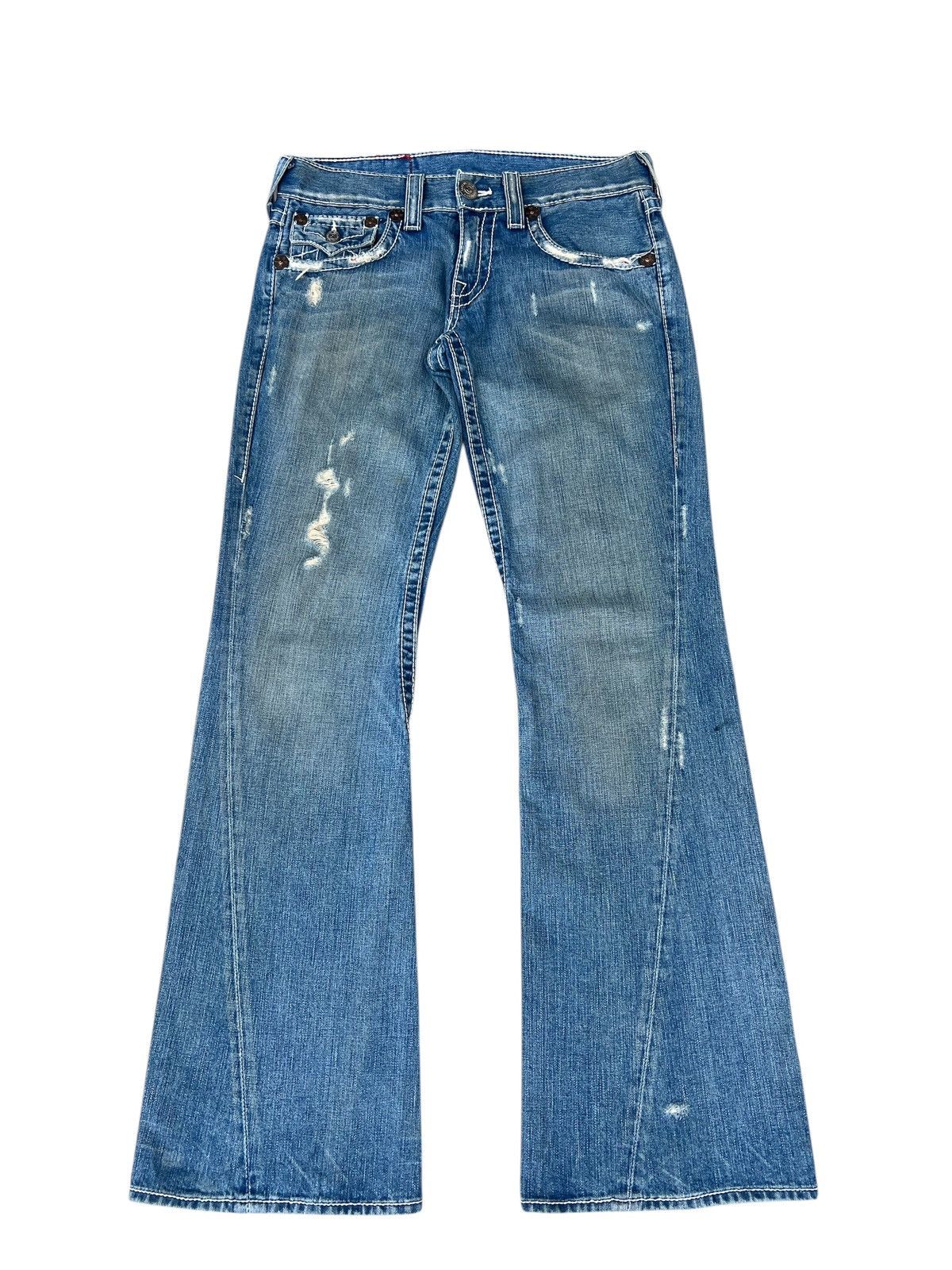 True Religion × Vintage True Religion Embroidered Big Patch Buddha
