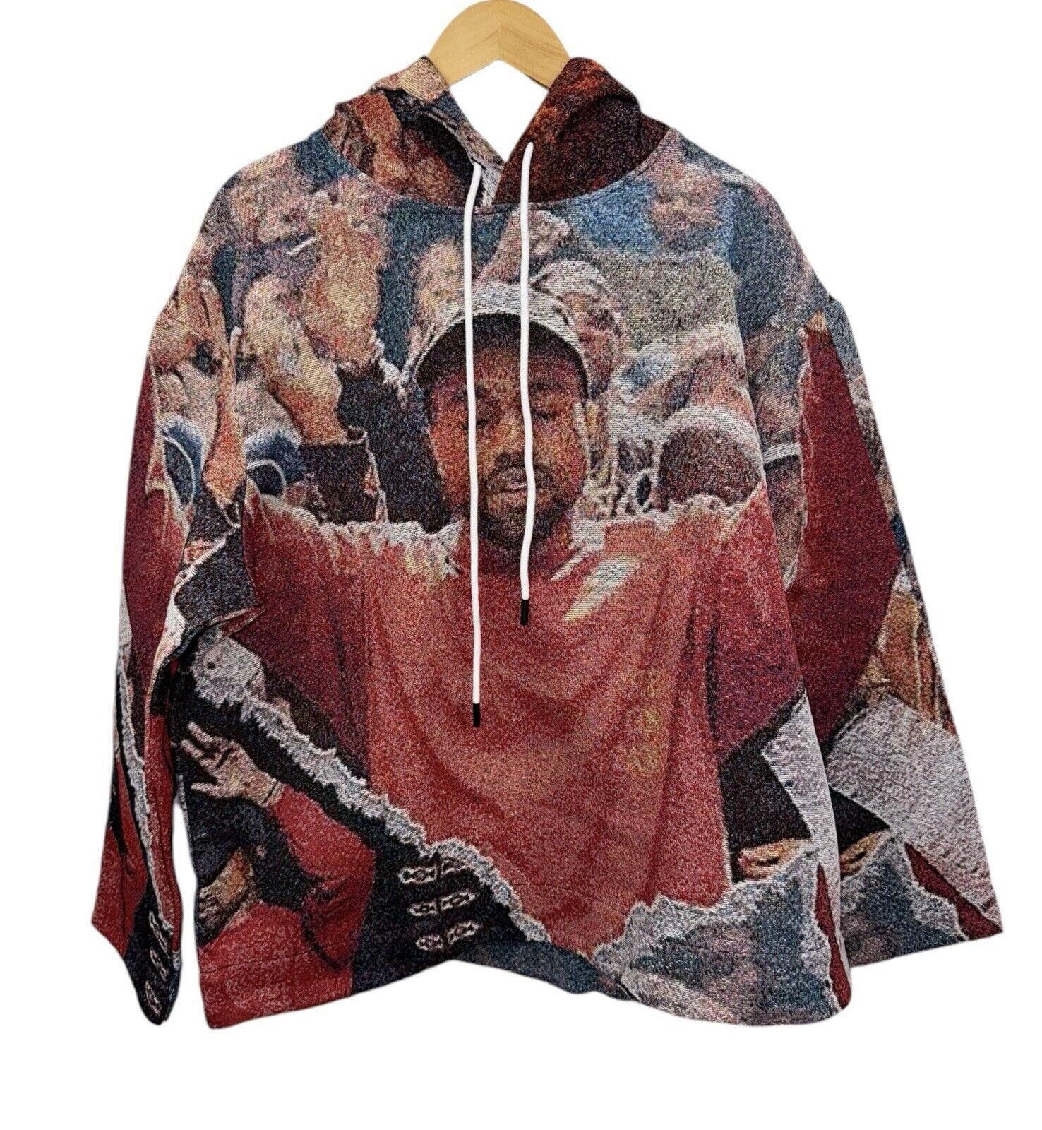 Designer Kanye West All Over Print Full Knit Tapestry Sweater 2XL Size US XXL / EU 58 / 5 - 1 Thumbnail