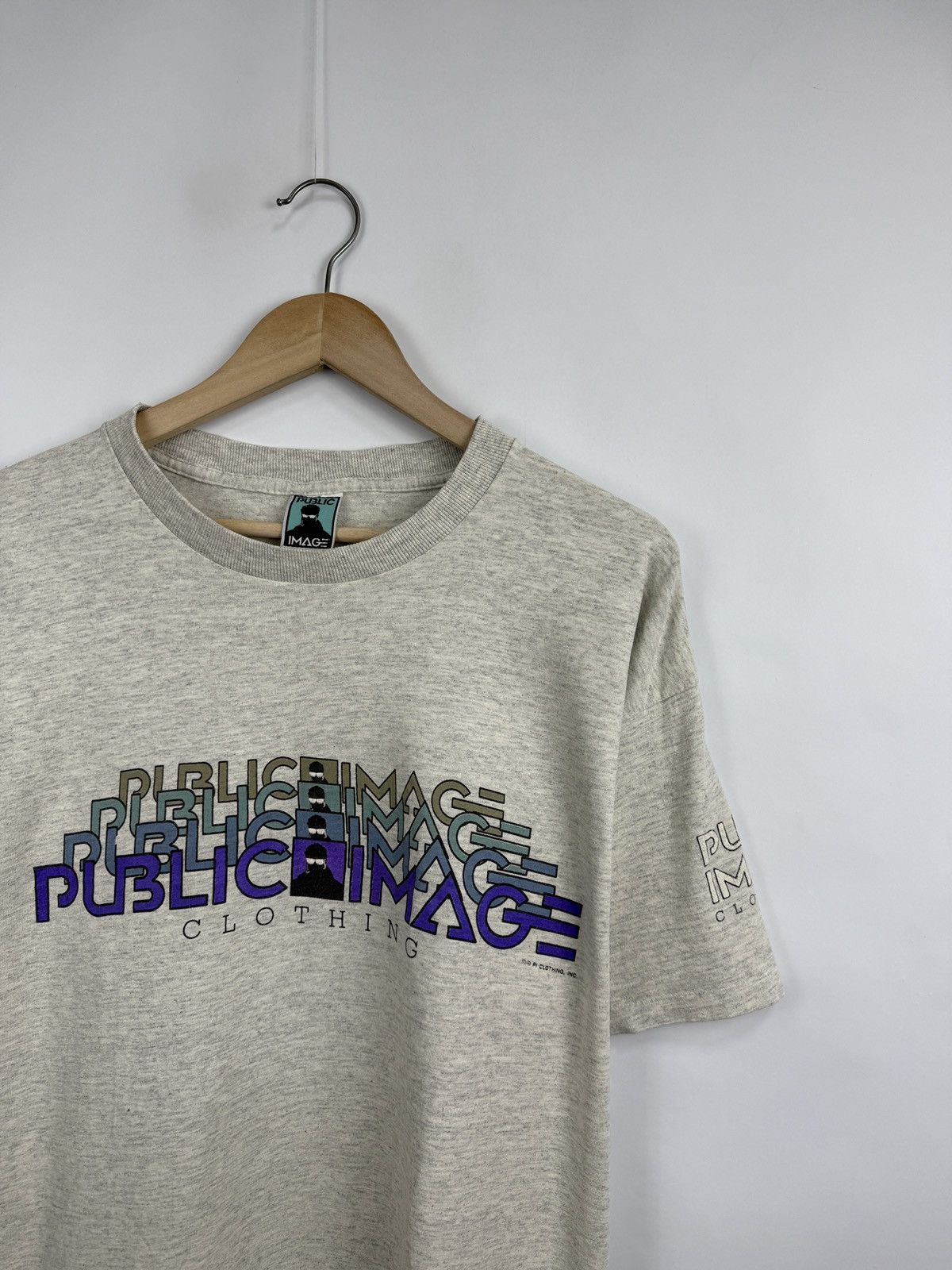 Band Tees 🇬🇧Vintage 90s Public Image LTD T-Shirt John Lydon Sex Pistols Size US XL / EU 56 / 4 - 2 Thumbnail