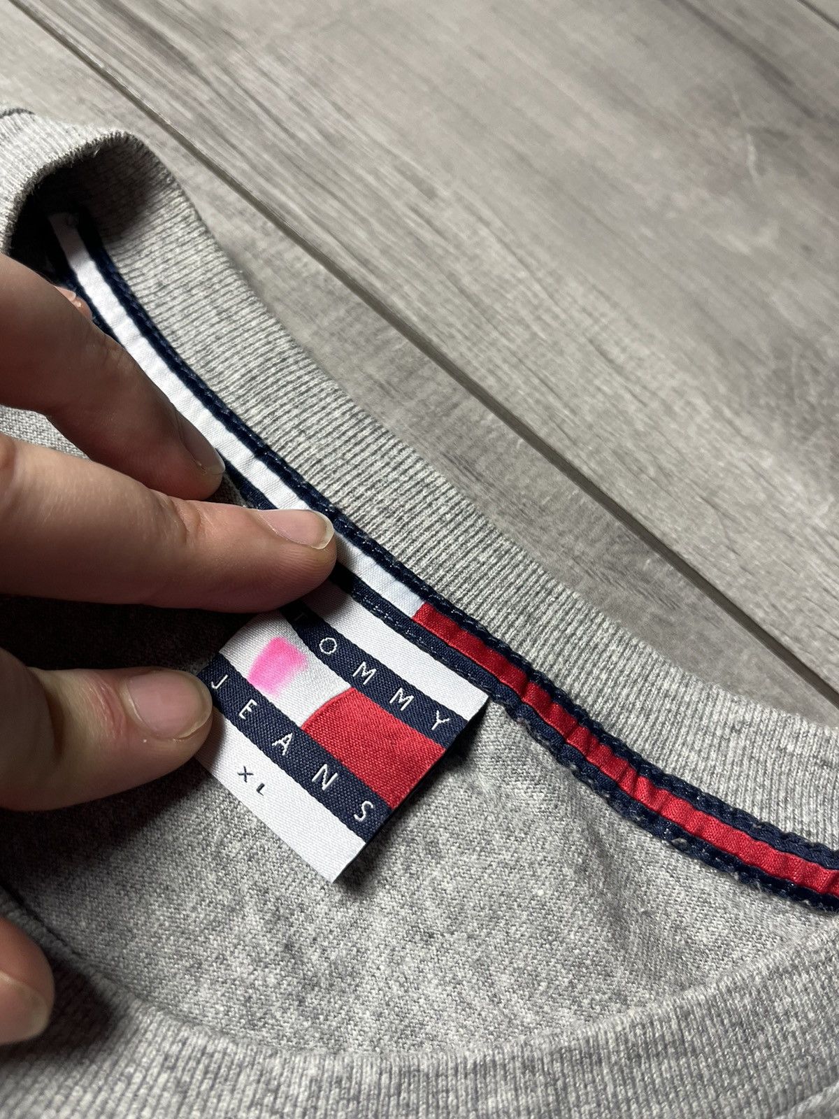 Tommy Hilfiger Tommy jeans long sleeve worldwide size XLarge Size US XL / EU 56 / 4 - 6 Thumbnail