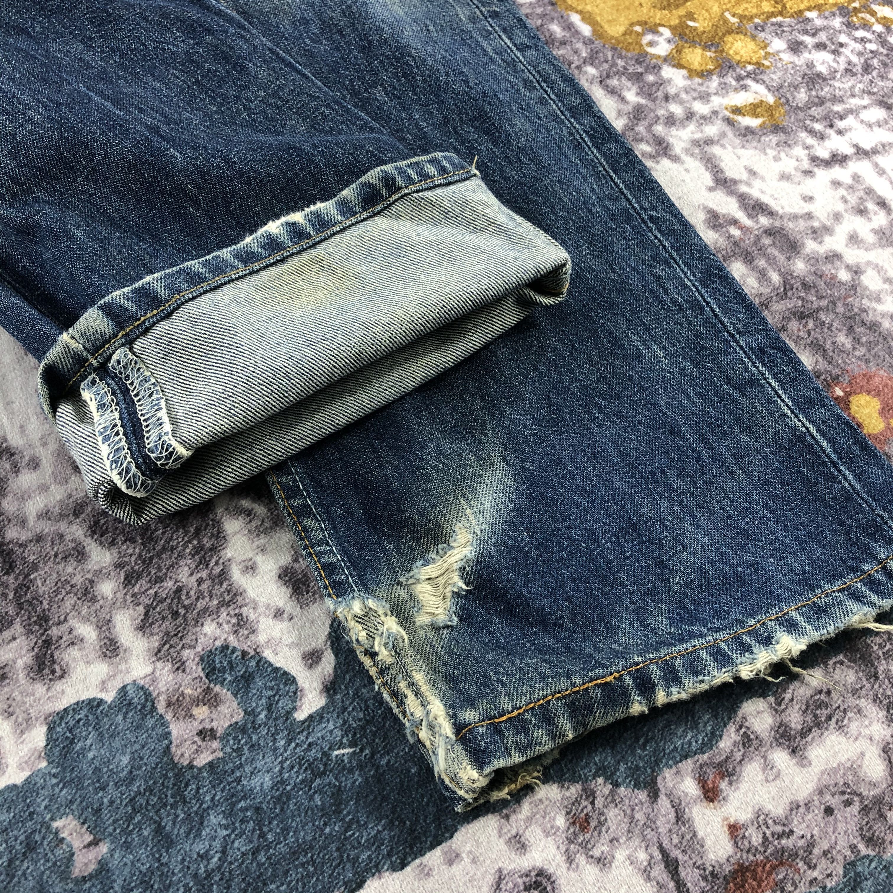 Levi's Vintage 90s Blue Wash Levis 501 Jeans-JM3027 Size US 31 - 7 Thumbnail