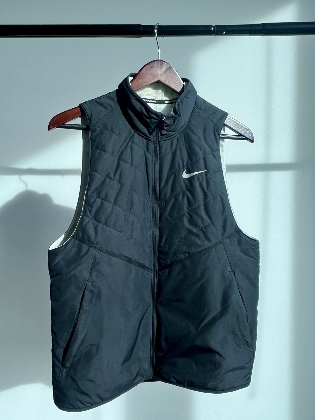 Nike Nike Therma Fit Running Vest - Black Size US M / EU 48-50 / 2 - 1 Thumbnail