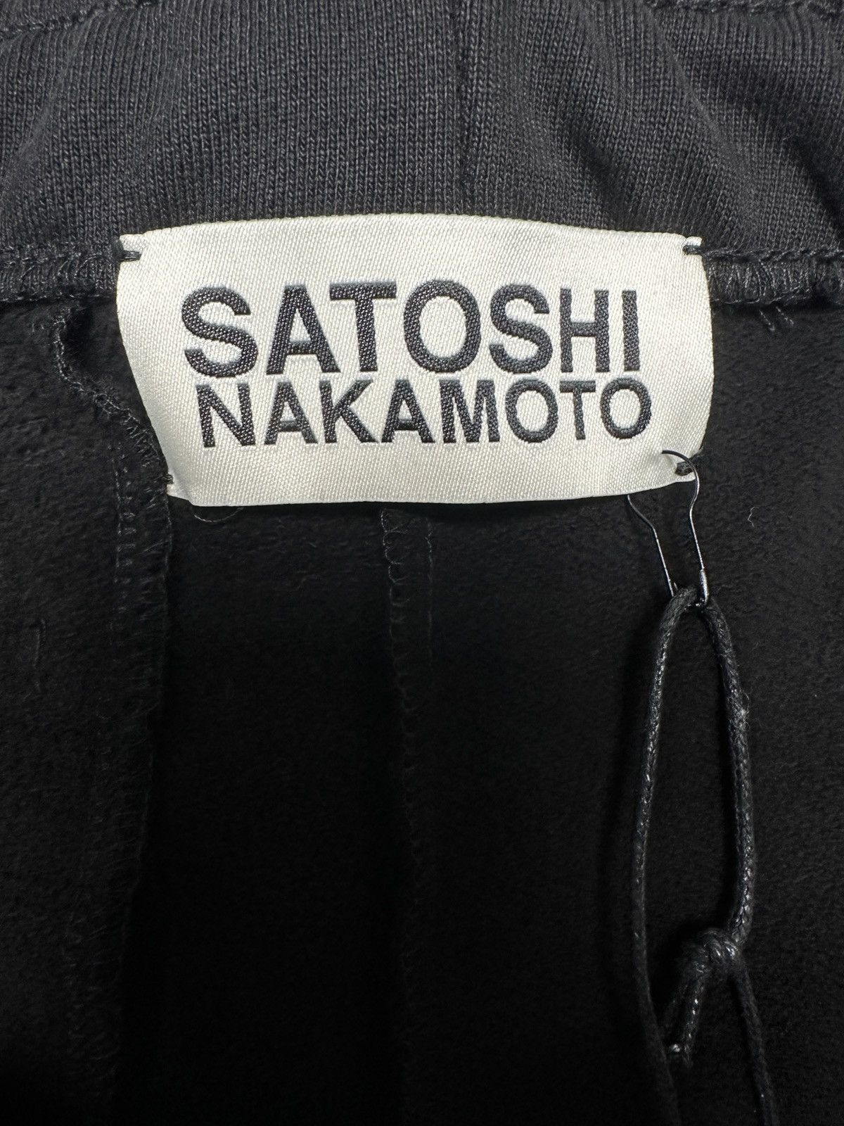 Satoshi Nakamoto Satoshi Nakamoto Double Layer Studded Sweatpant Black Size M Size US 34 / EU 50 - 4 Thumbnail