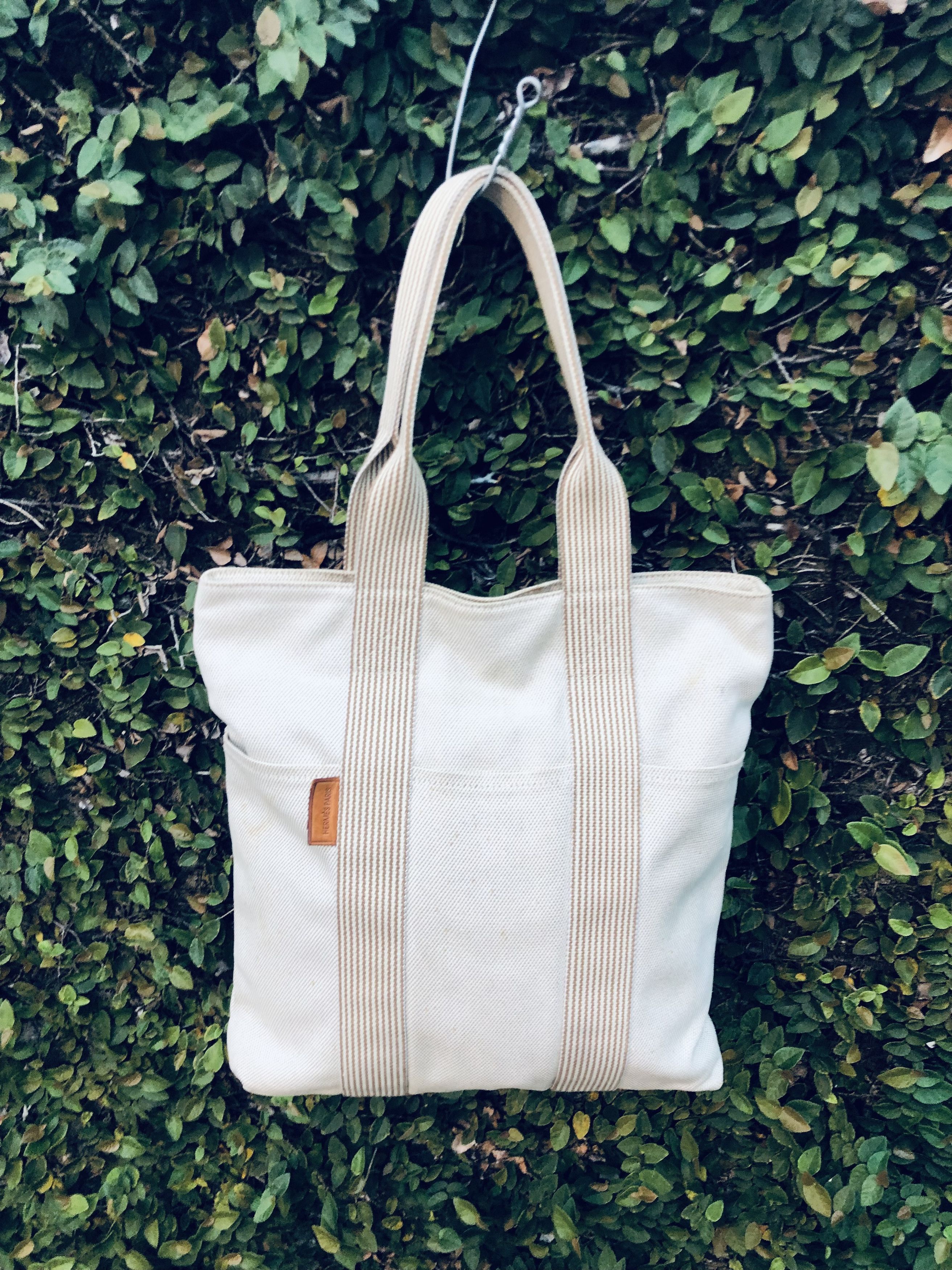 Other Vintage Canvas Style Workwear Fashion Tote bAg Size ONE SIZE - 7 Thumbnail