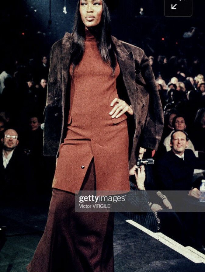 Jean Paul Gaultier Jean Paul Gaultier Mesh Chocolate Skirt Runway FW 1998-1999 Size 24" / US 00 / IT 34 - 2 Thumbnail