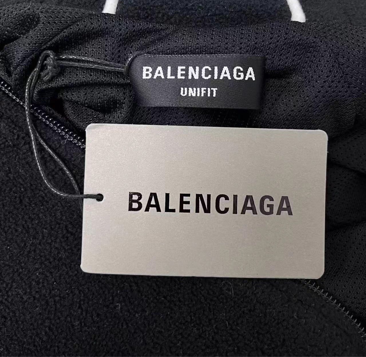 Balenciaga Balenciaga Sport Stripe Logo Zip Collar Jacket Men Black XS 99 New Size US XS / EU 42 / 0 - 5 Thumbnail