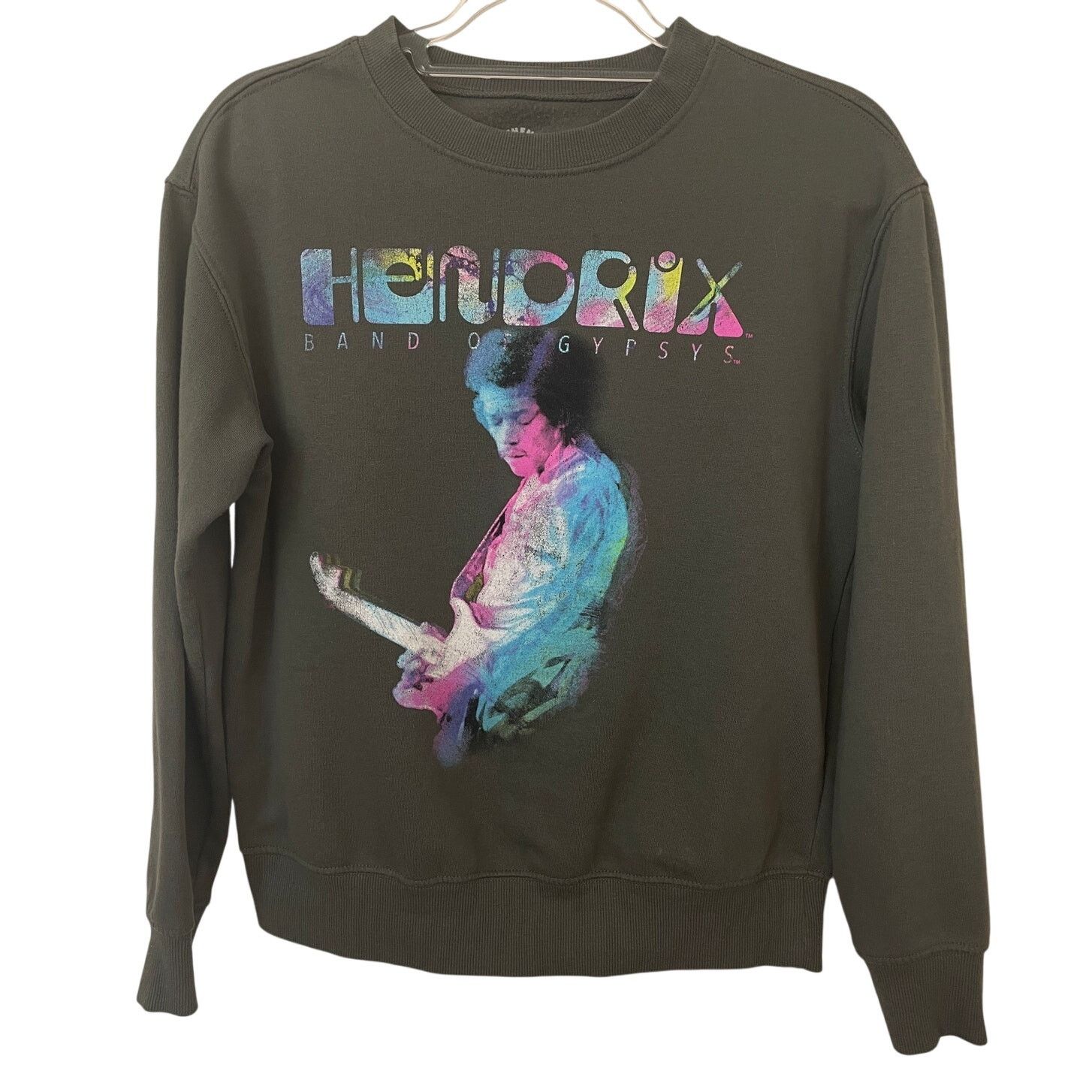 Jimi Hendrix JIMI HENDRIX 1970 Band of Gypsys Sweatshirt Women's XS GUC Size XS / US 0-2 / IT 36-38 - 1 Thumbnail
