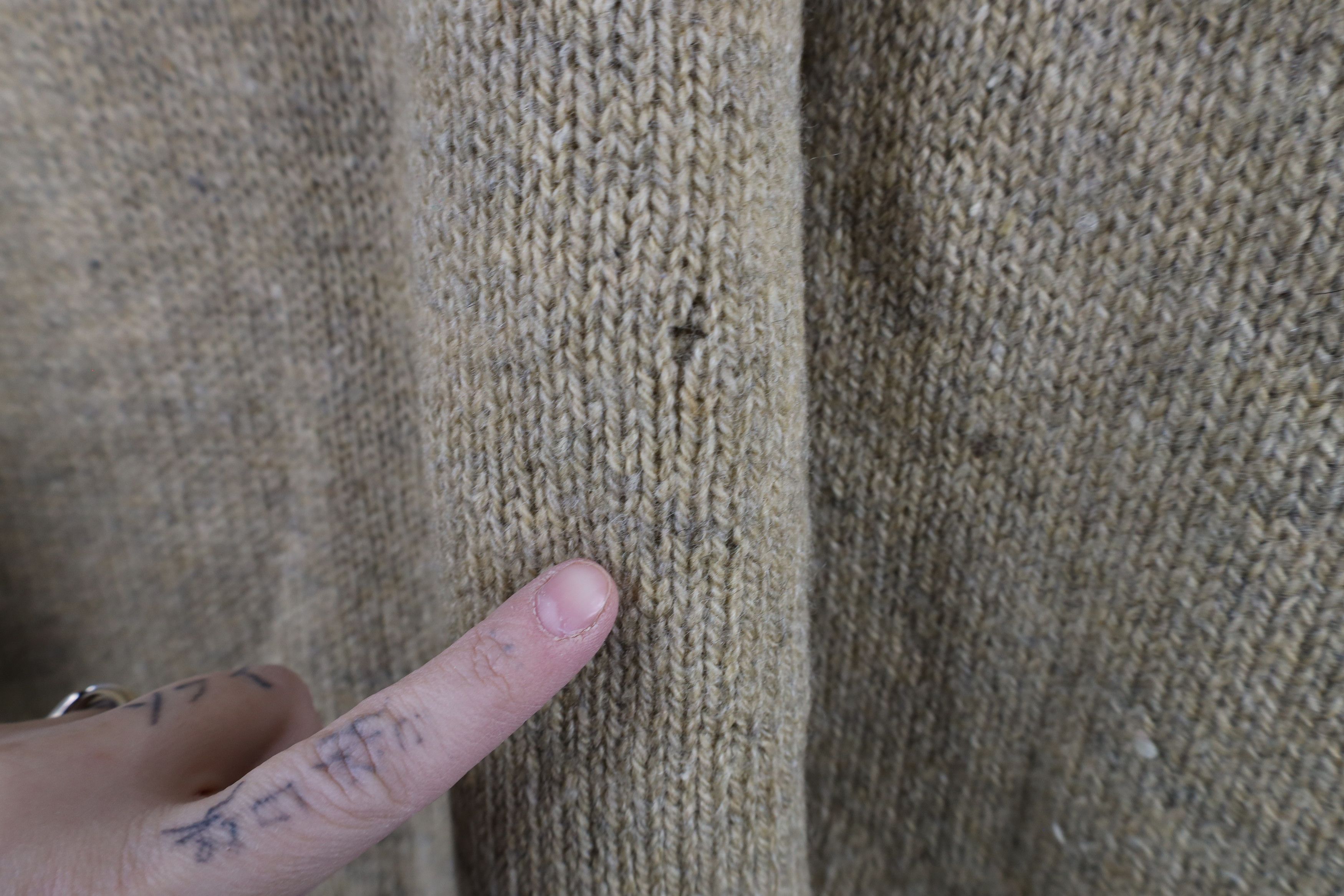 Eddie Bauer × Vintage Vintage 90s Eddie Bauer Wool Fair Isle Crewneck Sweater USA Size US XL / EU 56 / 4 - 4 Thumbnail