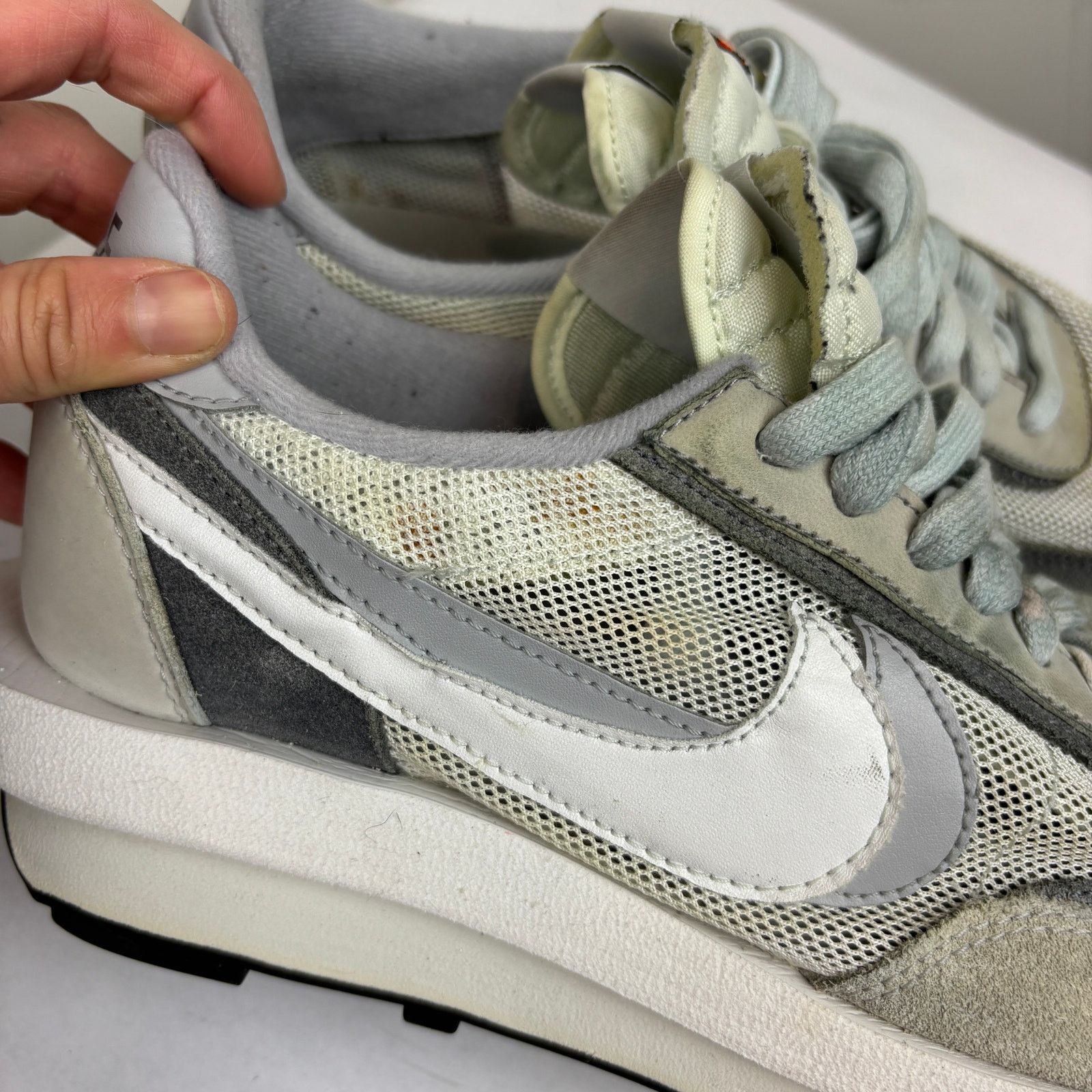 Nike × Sacai Nike LD Waffle Sacai Summit White Sneakers Shoes Men's 10.5 Size US 10.5 / EU 43-44 - 13 Thumbnail