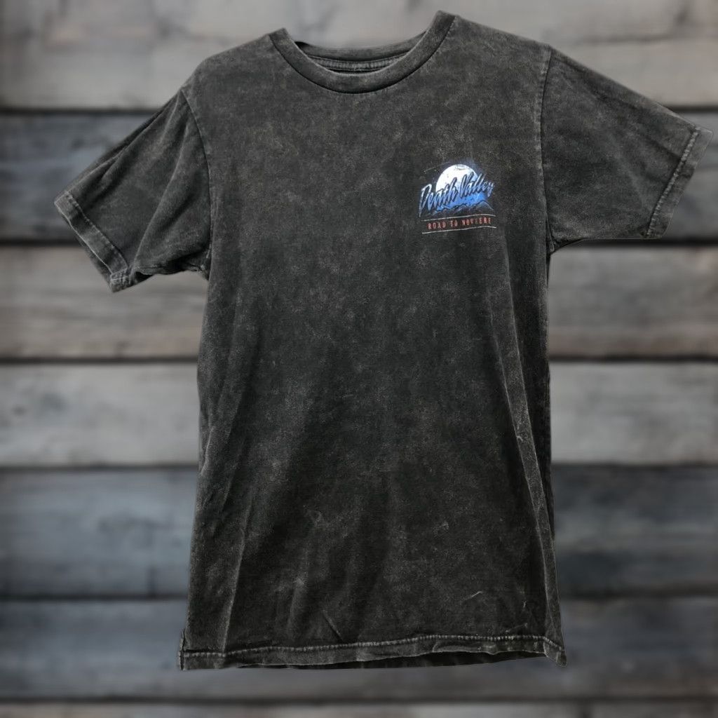 Vintage VINTAGE Boxset Death Valley T Shirt Mens S Black Desert Road To Nowhere Graphic Print Cotton Short Sleeve Crew Neck Size US S / EU 44-46 / 1 - 1 Thumbnail