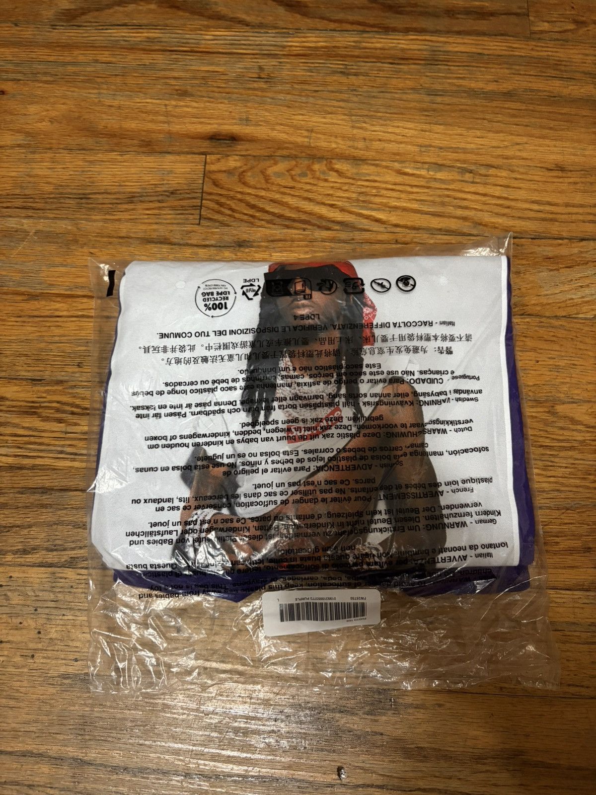 Supreme Supreme Playboi Carti Photo Tee Purple Large Size US L / EU 52-54 / 3 - 1 Thumbnail