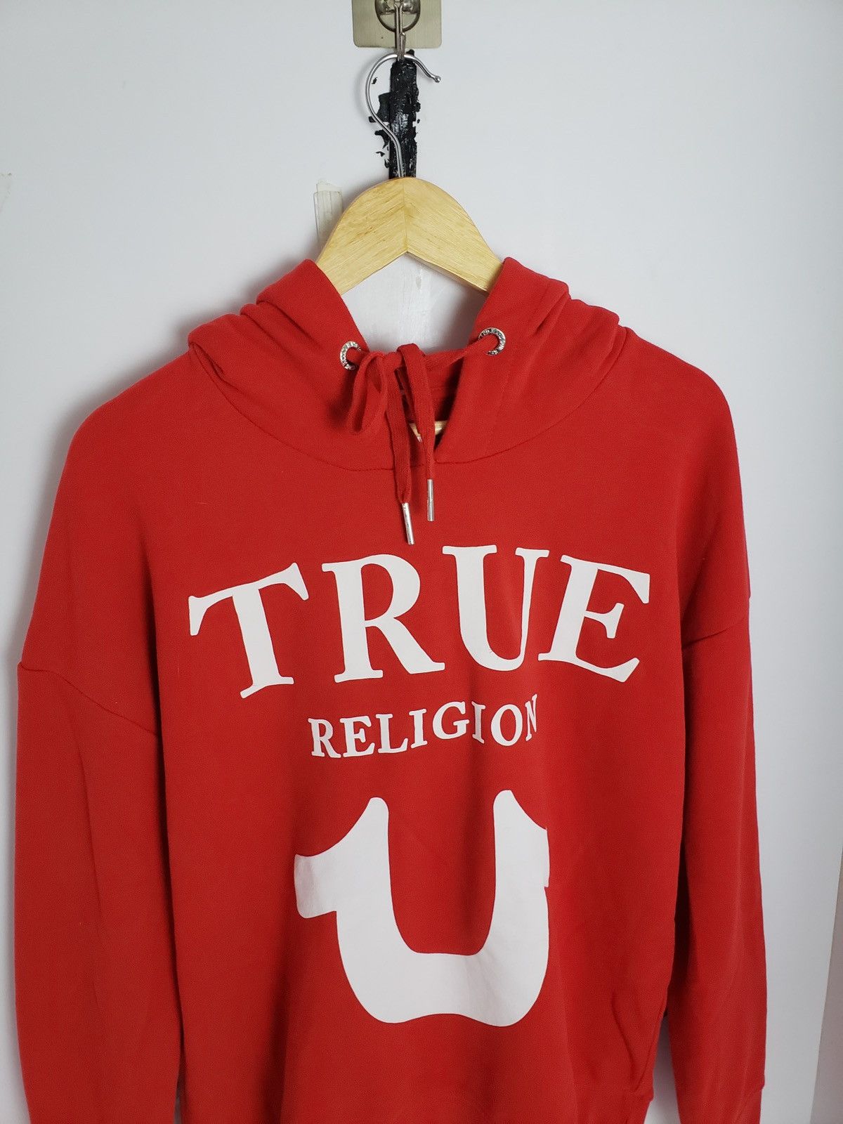 True Religion × Vintage True Religion Hoodie Pullover Size US L / EU 52-54 / 3 - 2 Thumbnail