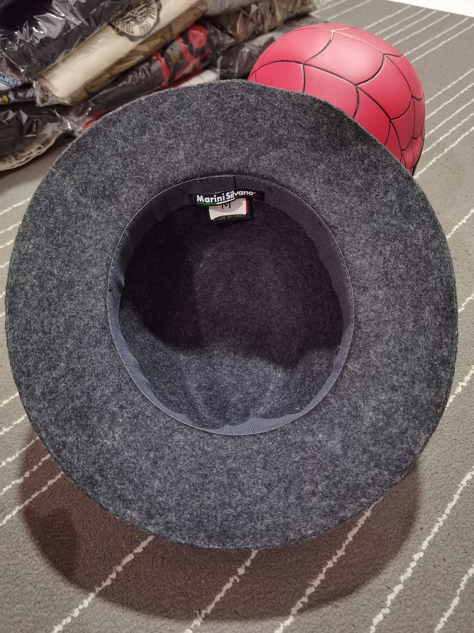 Other Marini Silvano Italy fedora hat unisex 57cm Size ONE SIZE - 3 Thumbnail