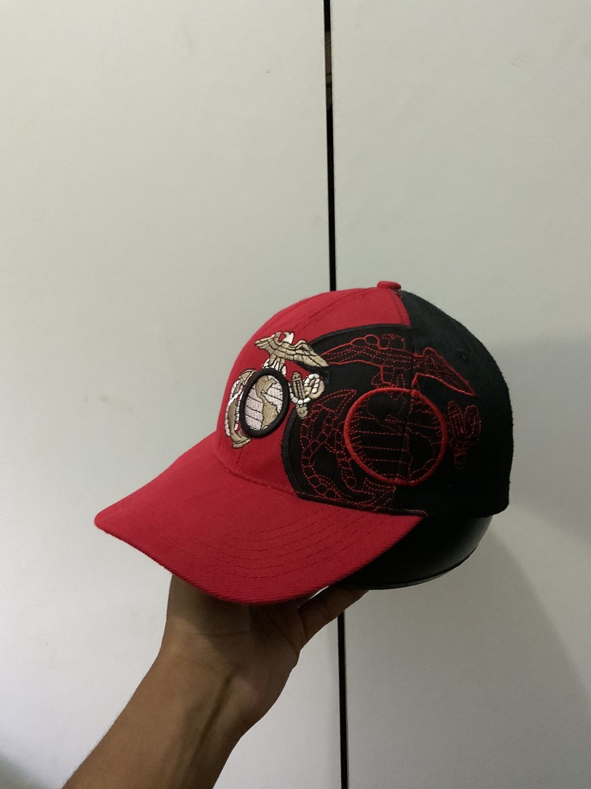 Japanese Brand Marines Big Logo Streetwear Hat Size ONE SIZE - 2 Thumbnail