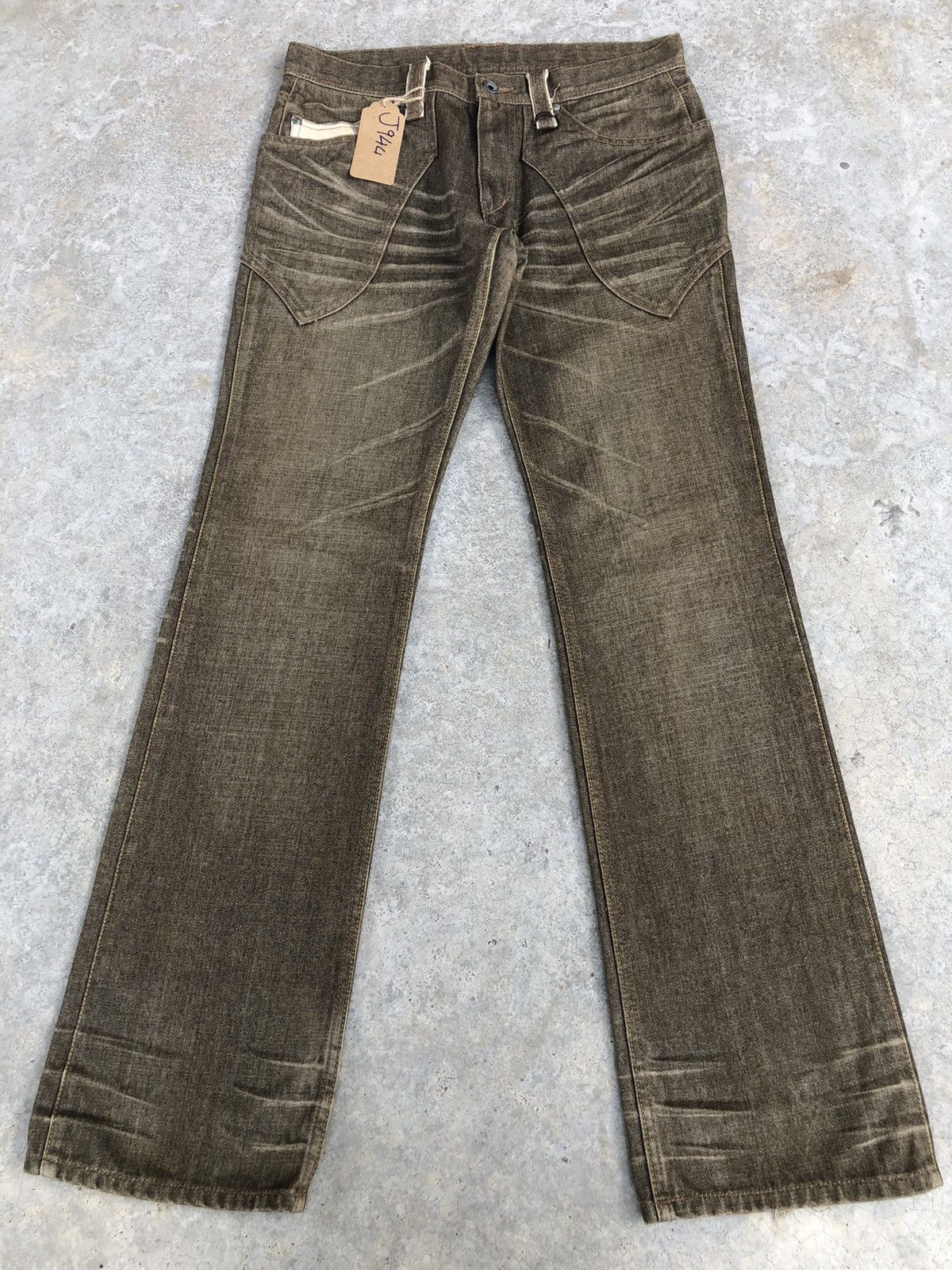 Nicole Club Japanese Nicole Club Flared Jeans Distressed Jeans Size US 32 / EU 48 - 1 Thumbnail
