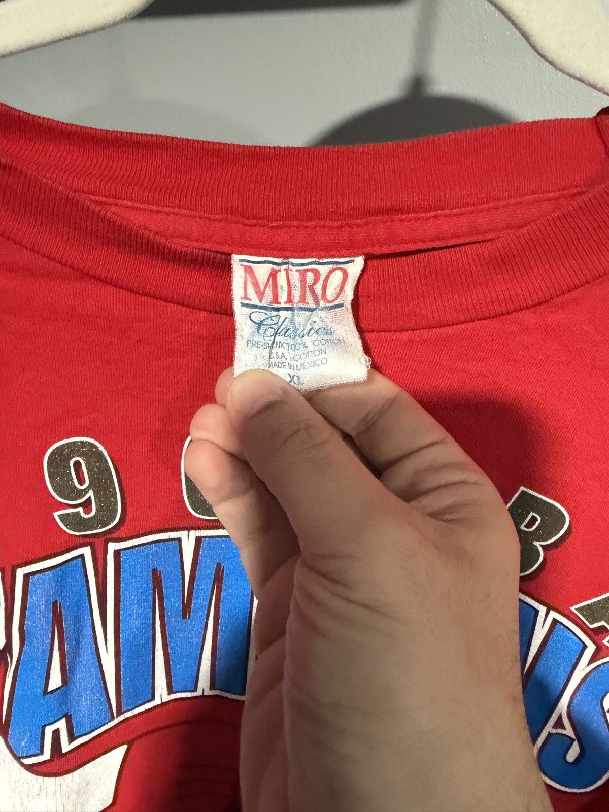 NBA Vintage 1996 Chicago Bulls tee Size US XL / EU 56 / 4 - 2 Thumbnail