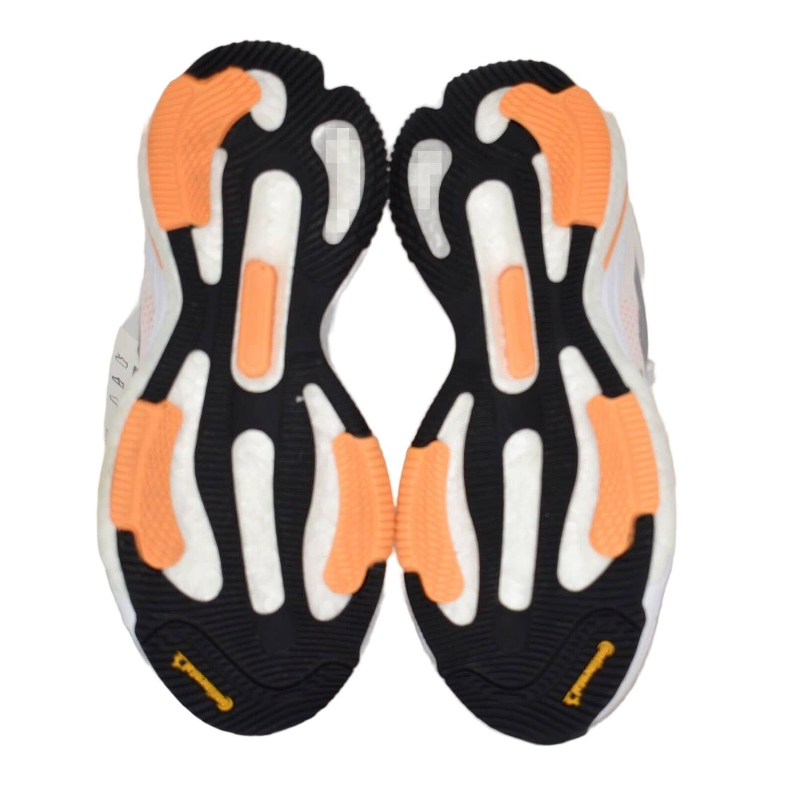 Adidas B4 NIB ADIDAS Solar Glide 5 White Orange Shoes GX5496 Sz 5.5 Size US 5.5 / IT 35.5 - 4 Thumbnail