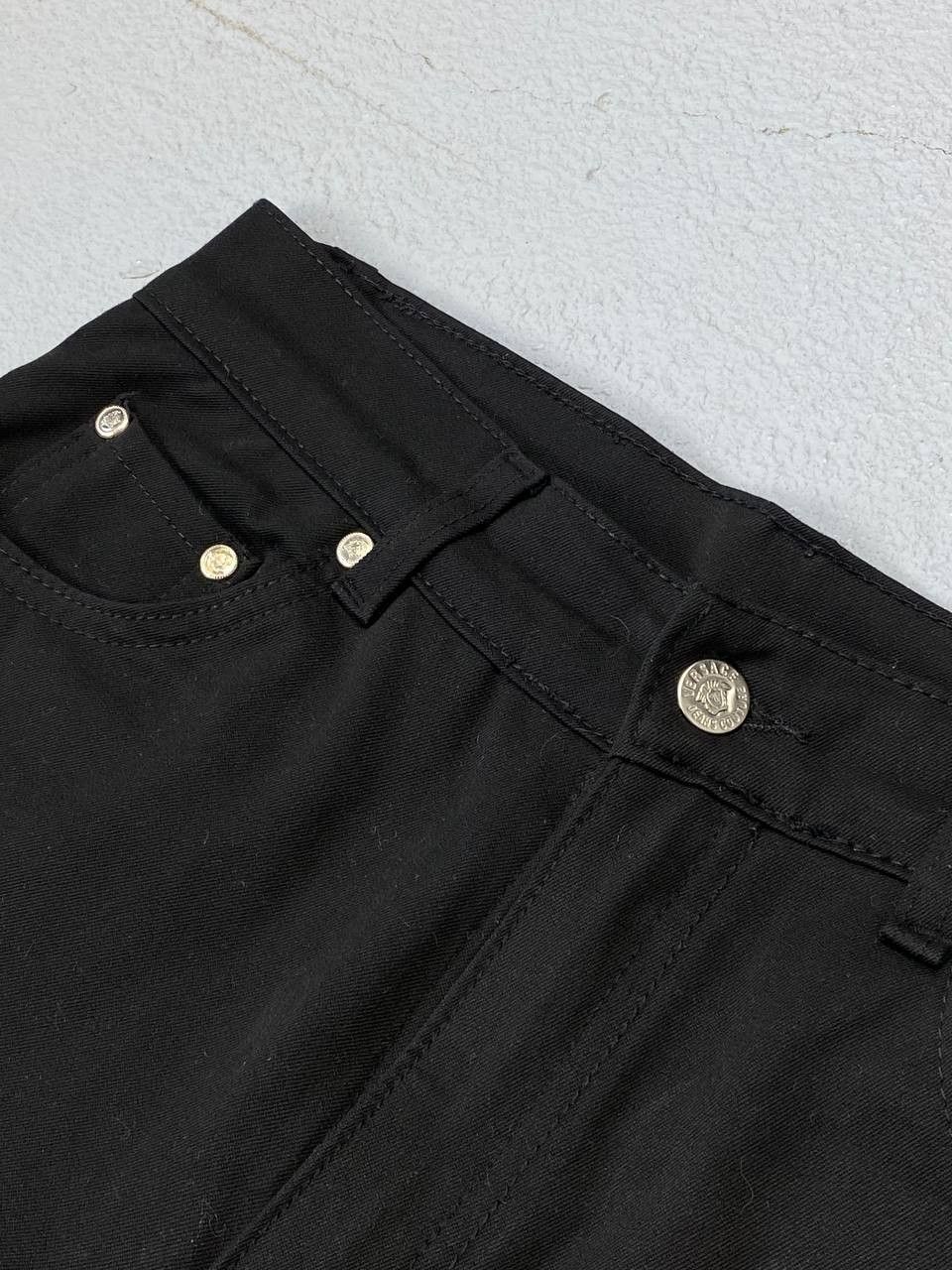 Versace × Versace Jeans Couture Versace Black Denim Jeans Size 28/32 Size US 28 / EU 44 - 5 Thumbnail