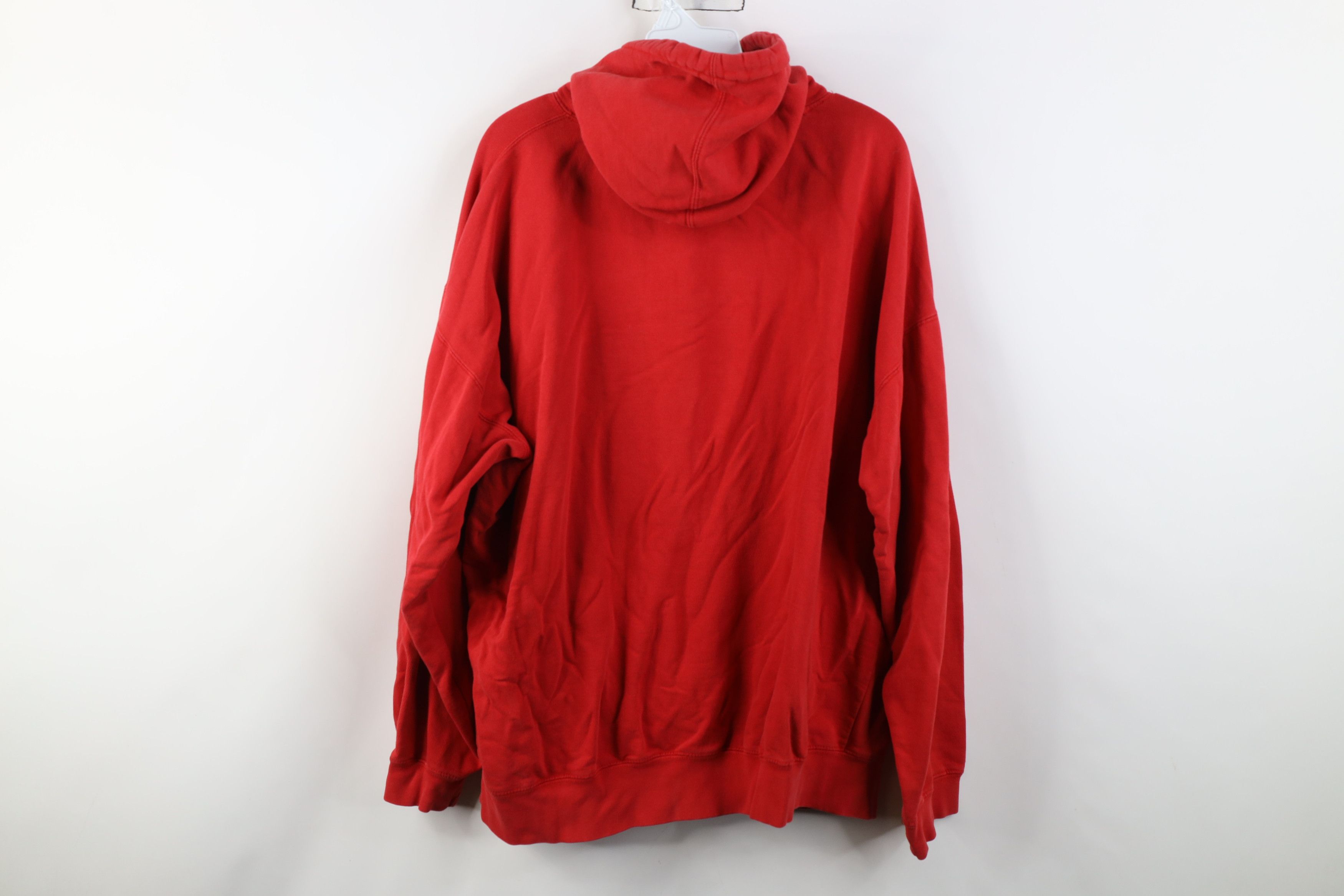 Vintage Vintage 90s Y2K Ohio State University Hoodie Sweatshirt Red Size XXL / US 16-18 / IT 52-54 - 13 Thumbnail