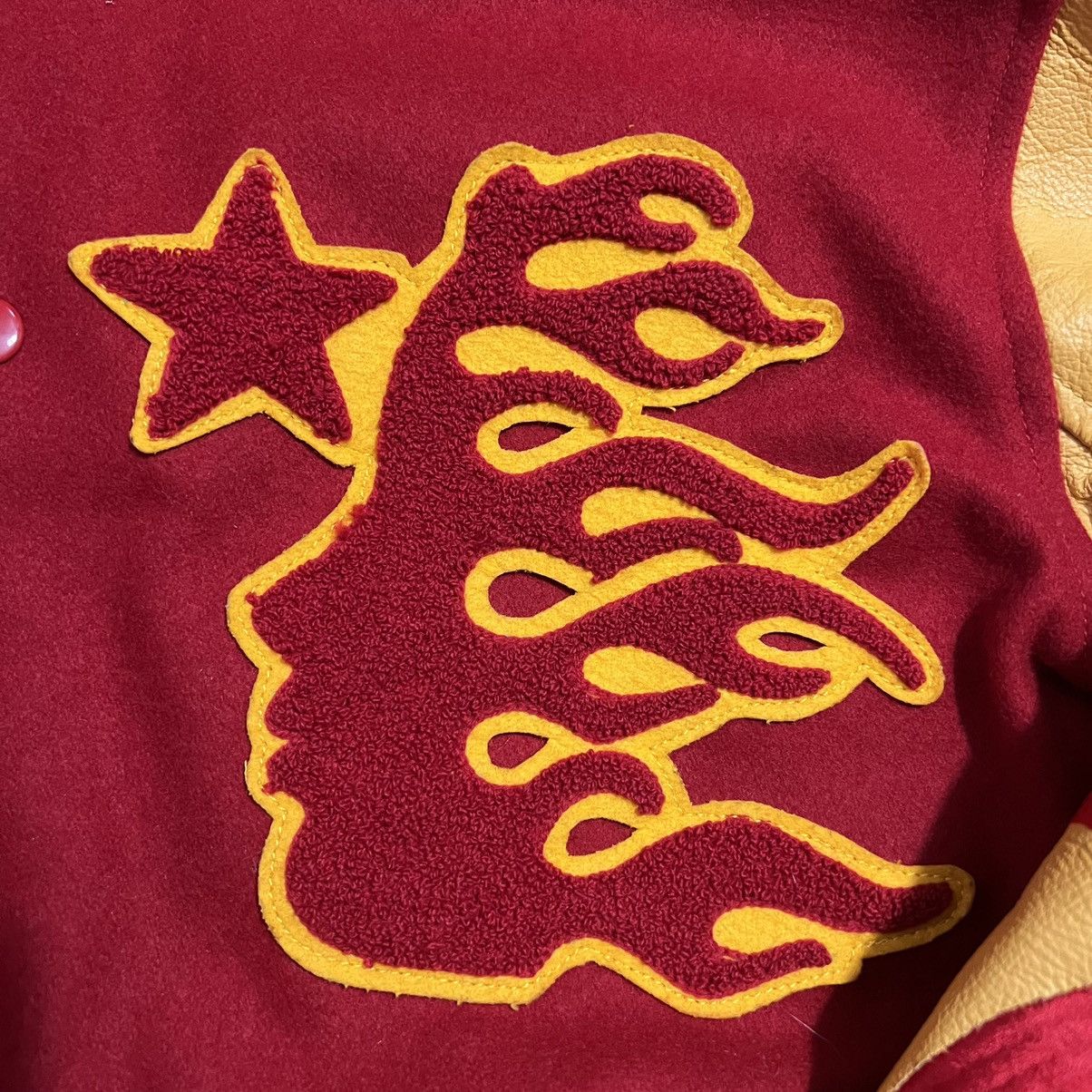HELLSTAR Hellstar Werewolf Letterman Varsity Jacket Size US L / EU 52-54 / 3 - 4 Thumbnail
