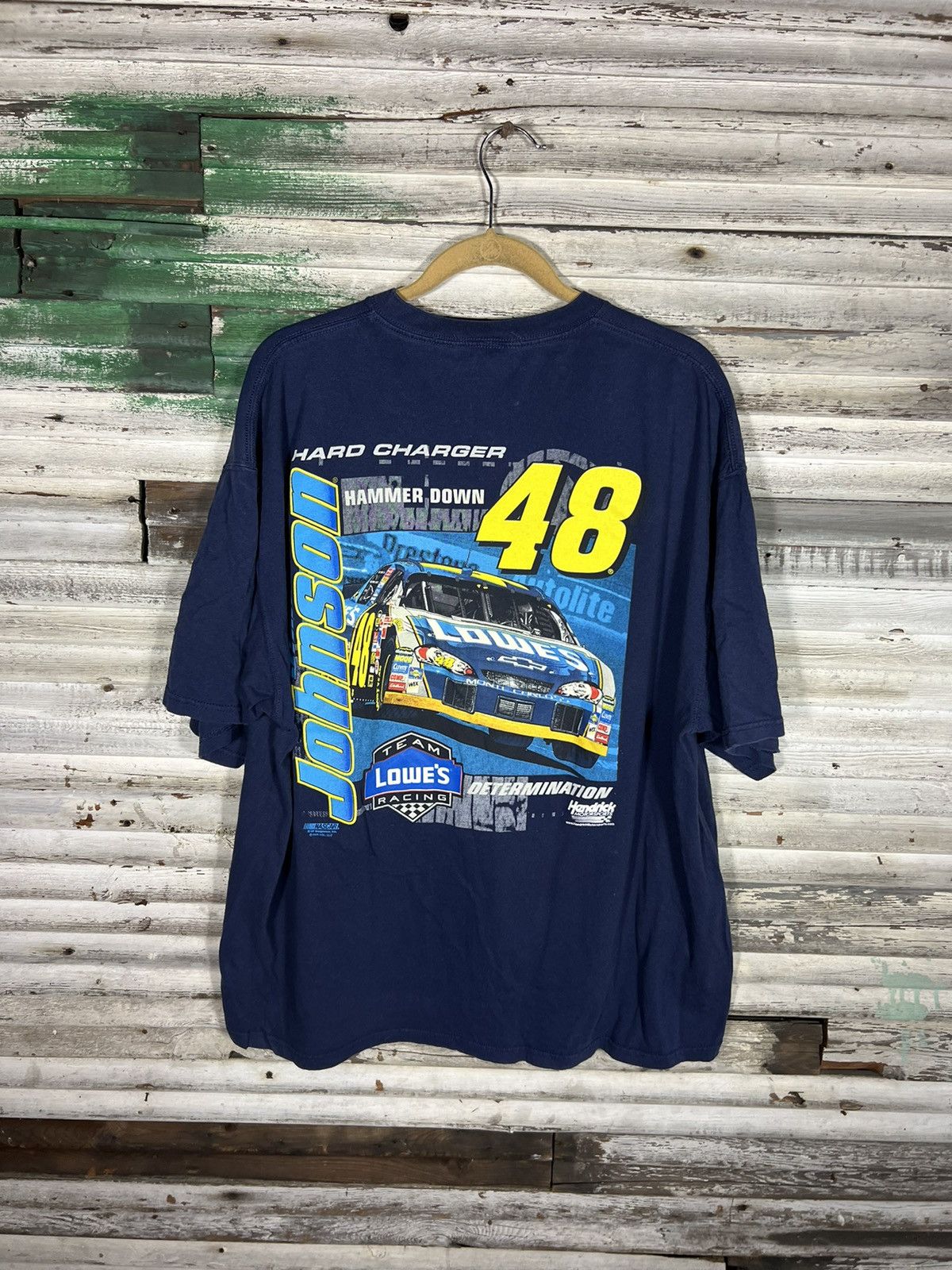 NASCAR × Vintage Vintage nascar double sided shirt Size US XXL / EU 58 / 5 - 2 Thumbnail