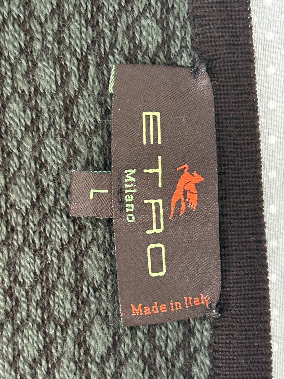 Etro Vintage Etro Woven Vest Size US L / EU 52-54 / 3 - 3 Thumbnail