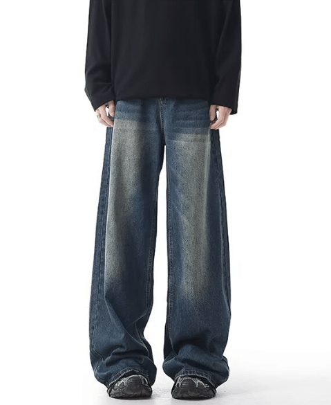 Japanese Brand × Jean Men's high street loose fashion jeans Size US 32 / EU 48 - 1 Thumbnail