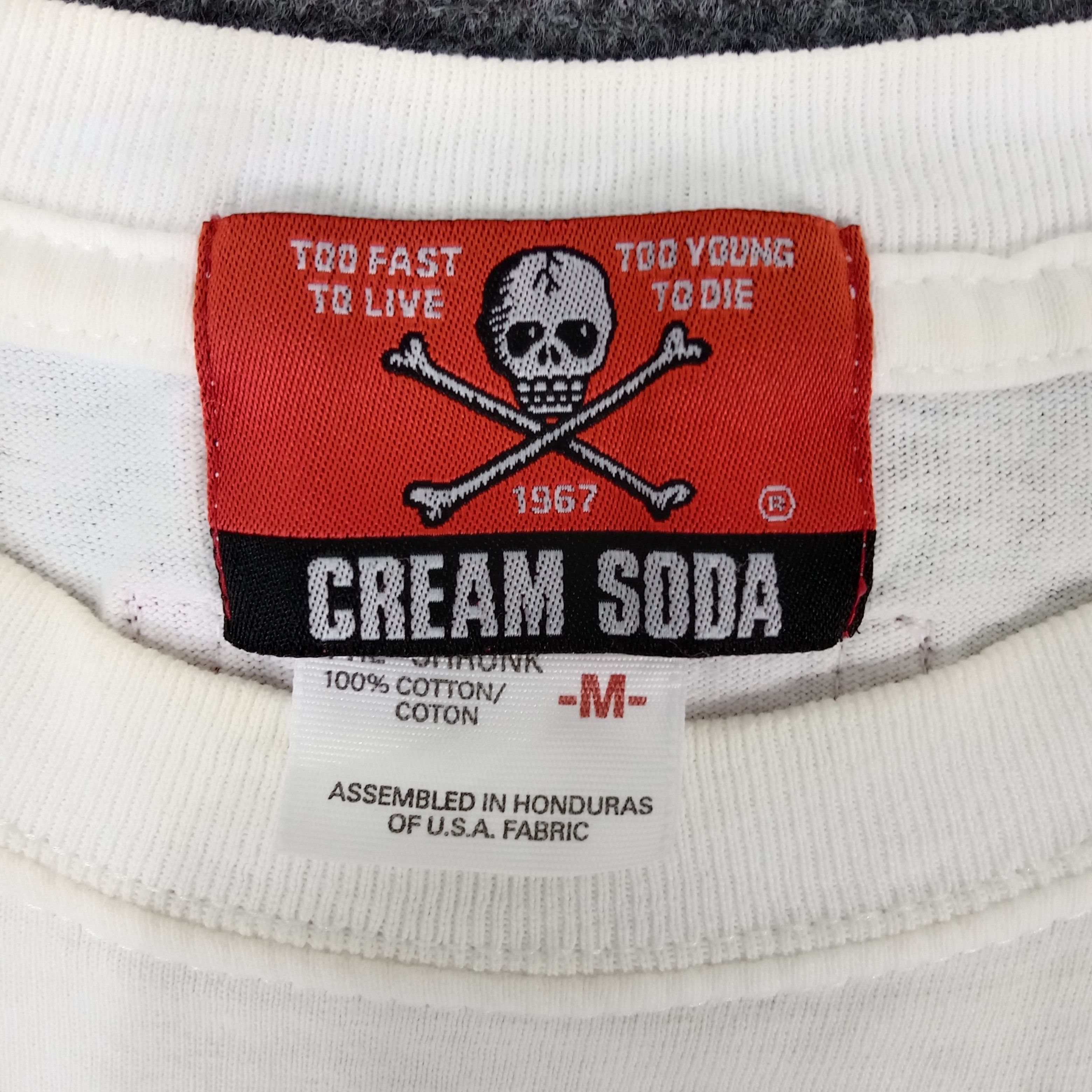 Japanese Brand × Vintage Cream Soda Rock 'N' Roll Japanese Brand Tshirt Size US M / EU 48-50 / 2 - 3 Thumbnail