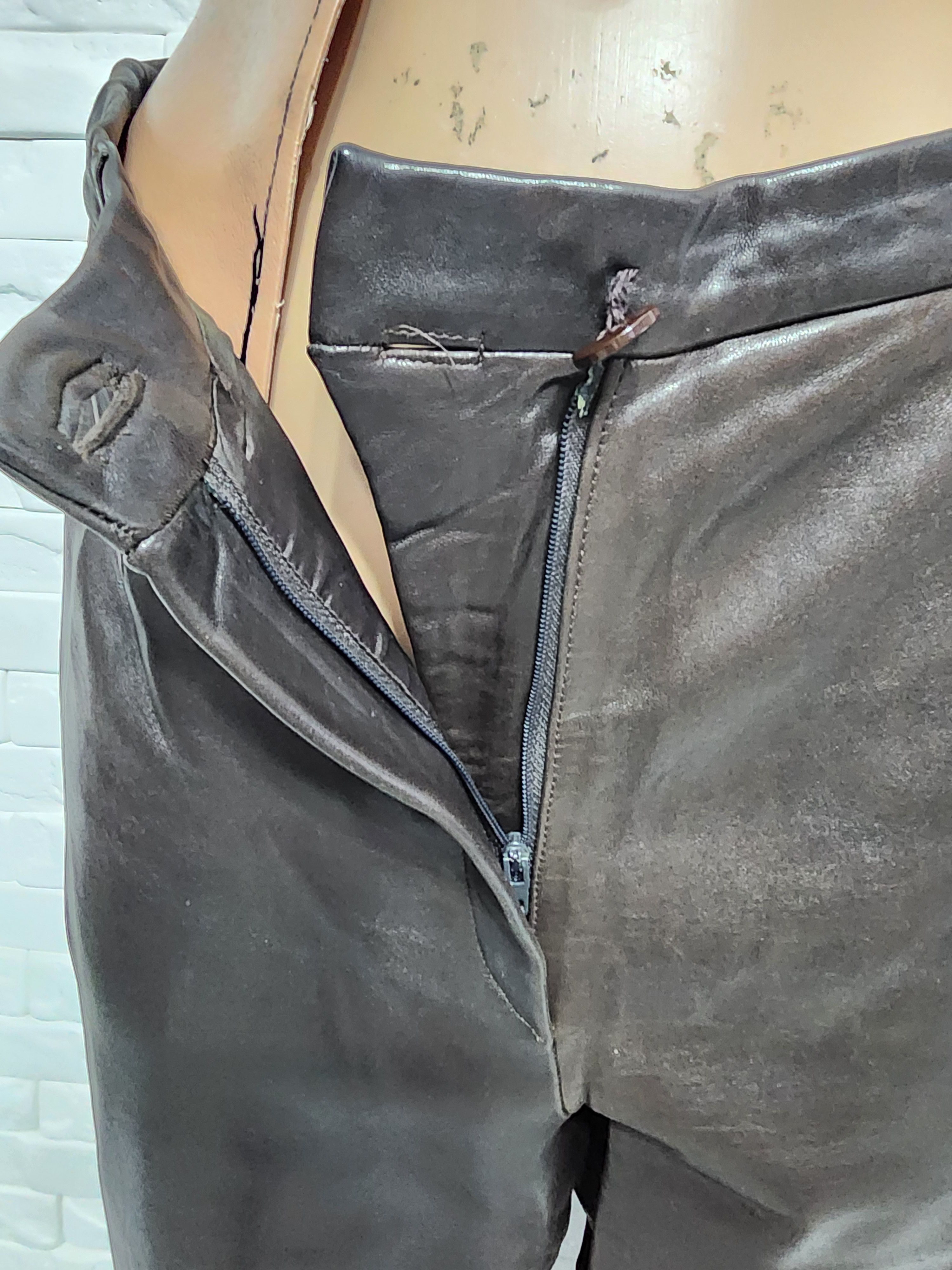 Other Women's genuine leather pants. Size 30" / US 8 / IT 44 - 7 Thumbnail