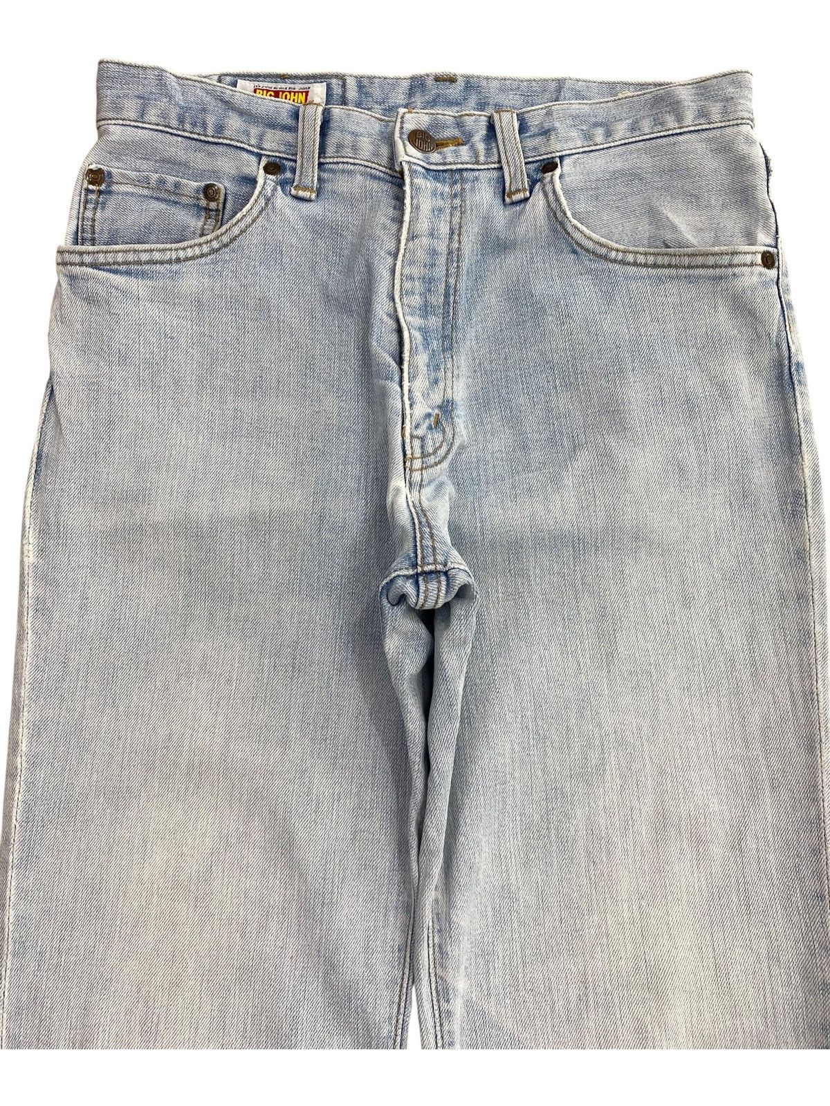 Big John Big John Faded Blue Wash Style Jeans Size US 28 / EU 44 - 2 Thumbnail